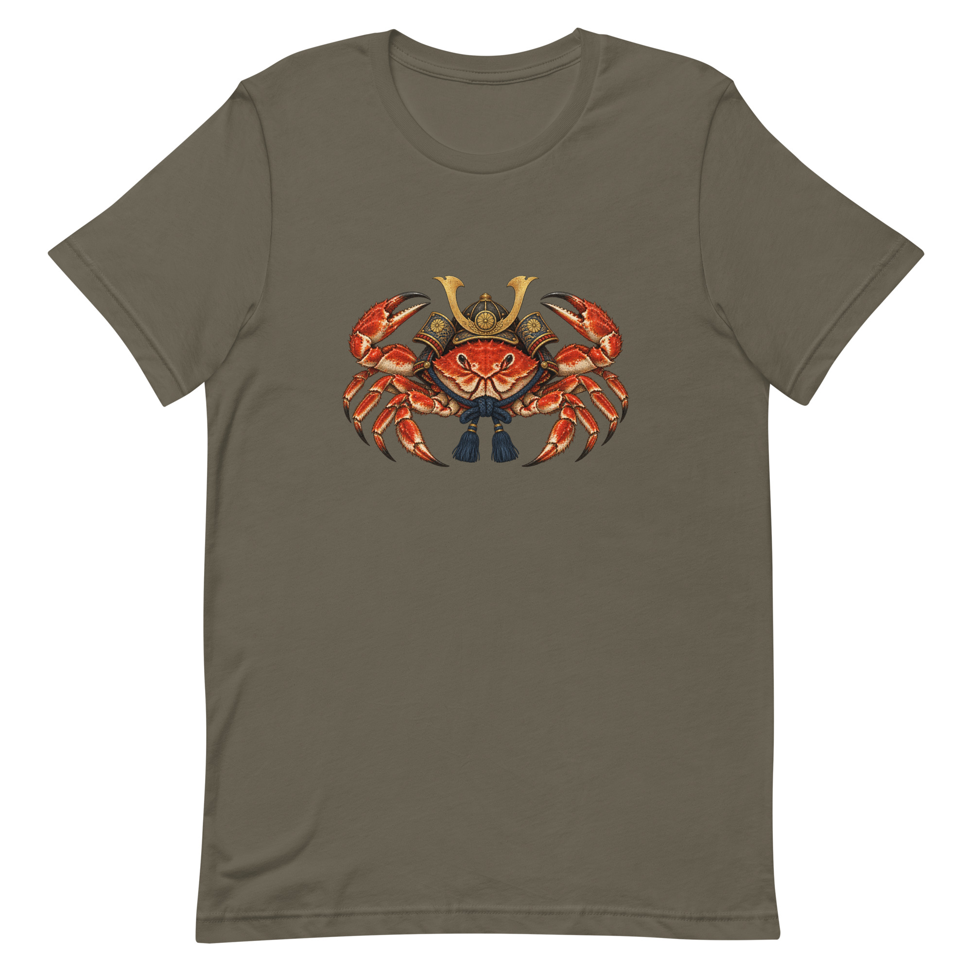 Heikegani Samurai Crab Helmet Japanese Art, Japanese Art Tee, Mythology Gift - Image 2