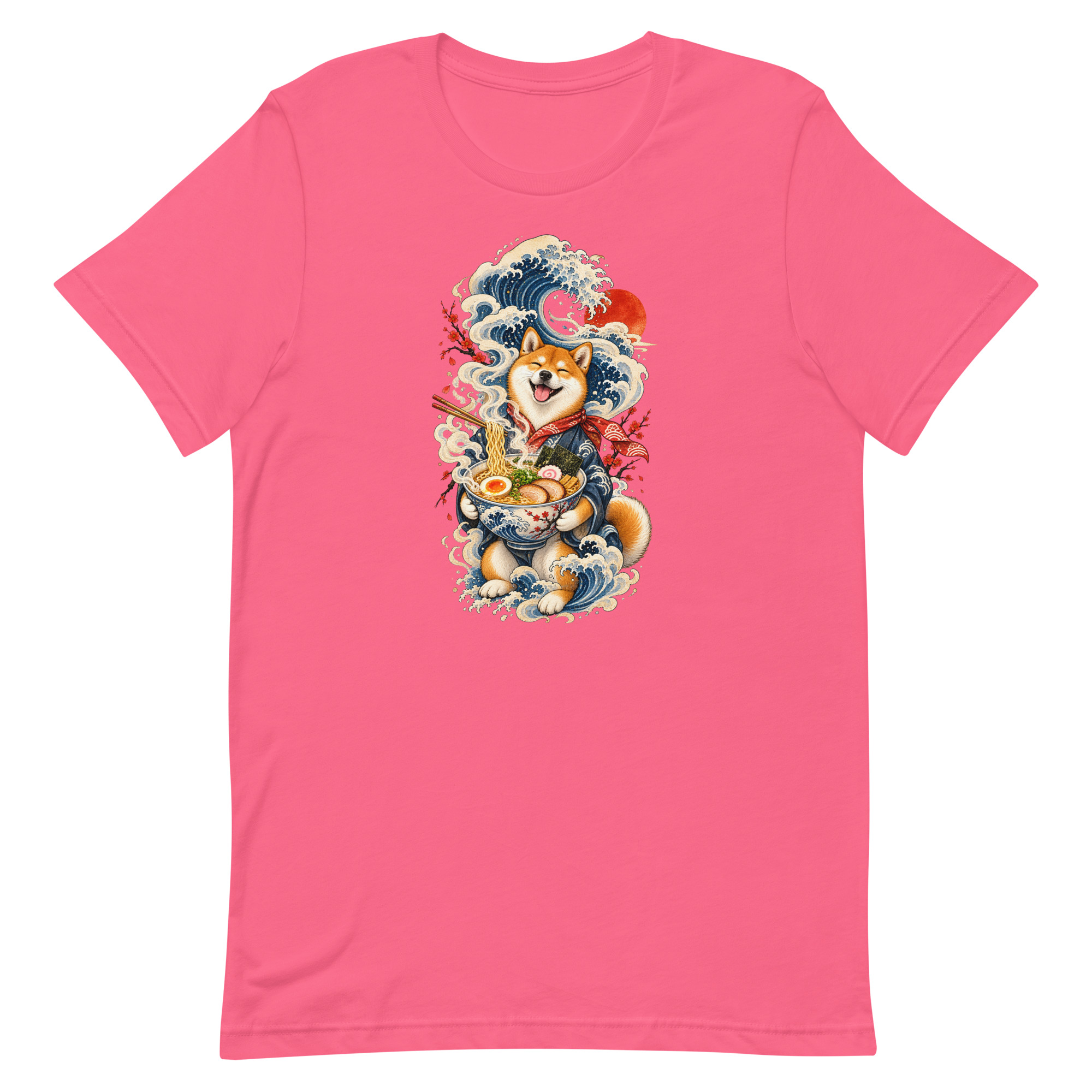 Shiba Inu Ramen Great Wave Japanese Food Art, Japanese Art Tee, Mythology Gift - Image 72