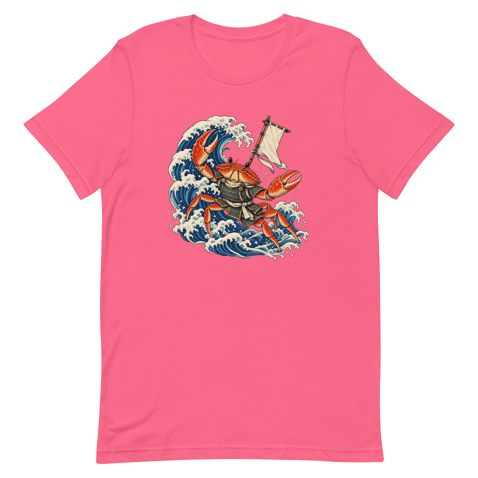 Samurai Crab Great Wave Japanese Warrior Art, Japanese Art Tee, Mythology Gift - Image 74