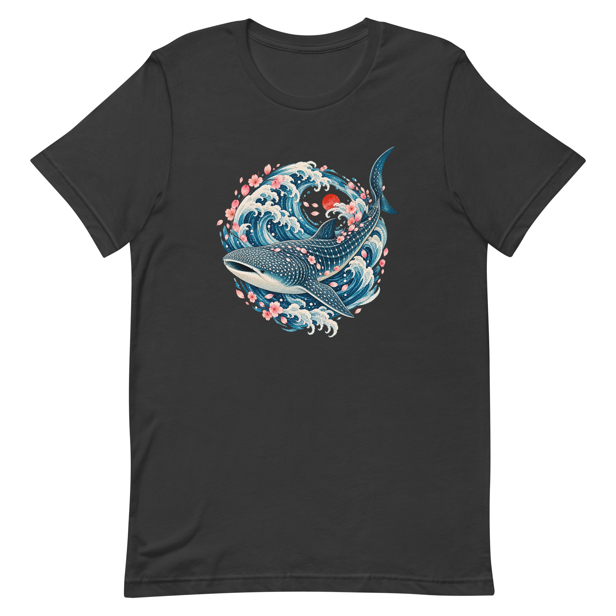 Whale Shark Sakura Current Japanese Art, Japanese Art Tee, Mythology Gift - Image 75