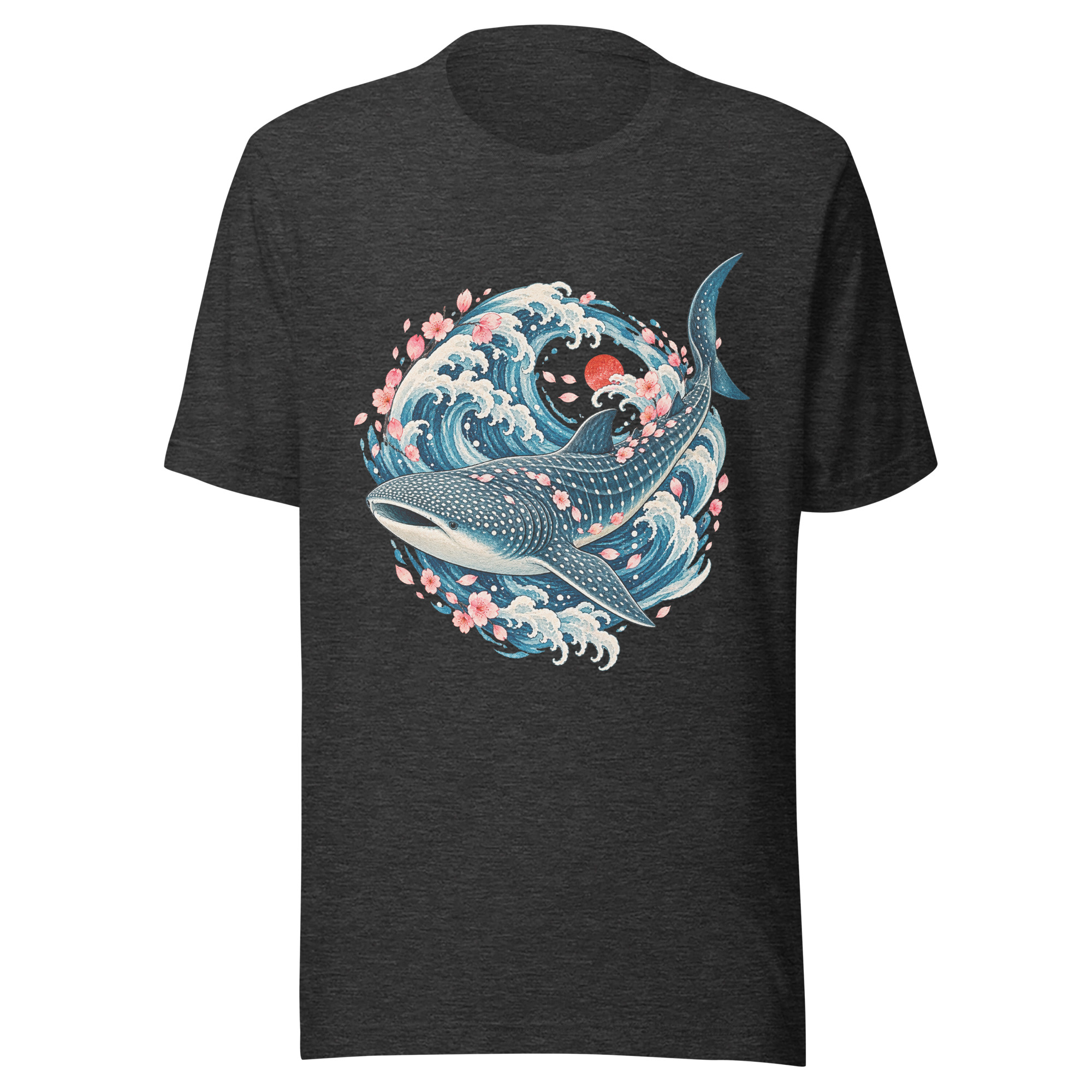 Whale Shark Sakura Current Japanese Art, Japanese Art Tee, Mythology Gift - Image 111