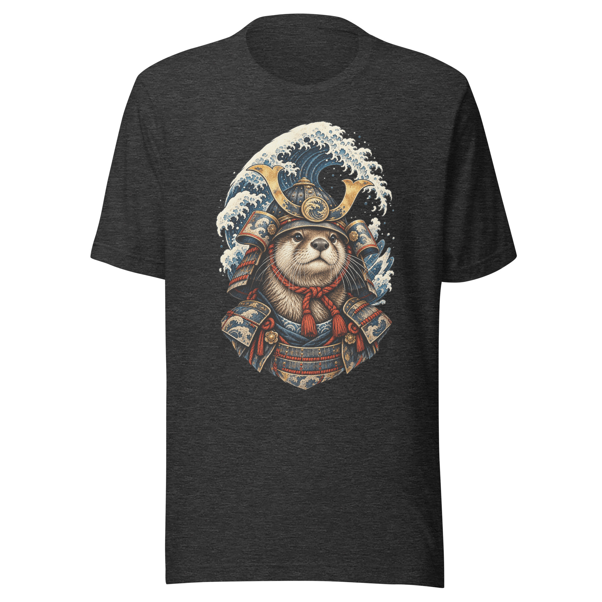 Otter Kabuto Great Wave Japanese Samurai Animal Art - Image 61
