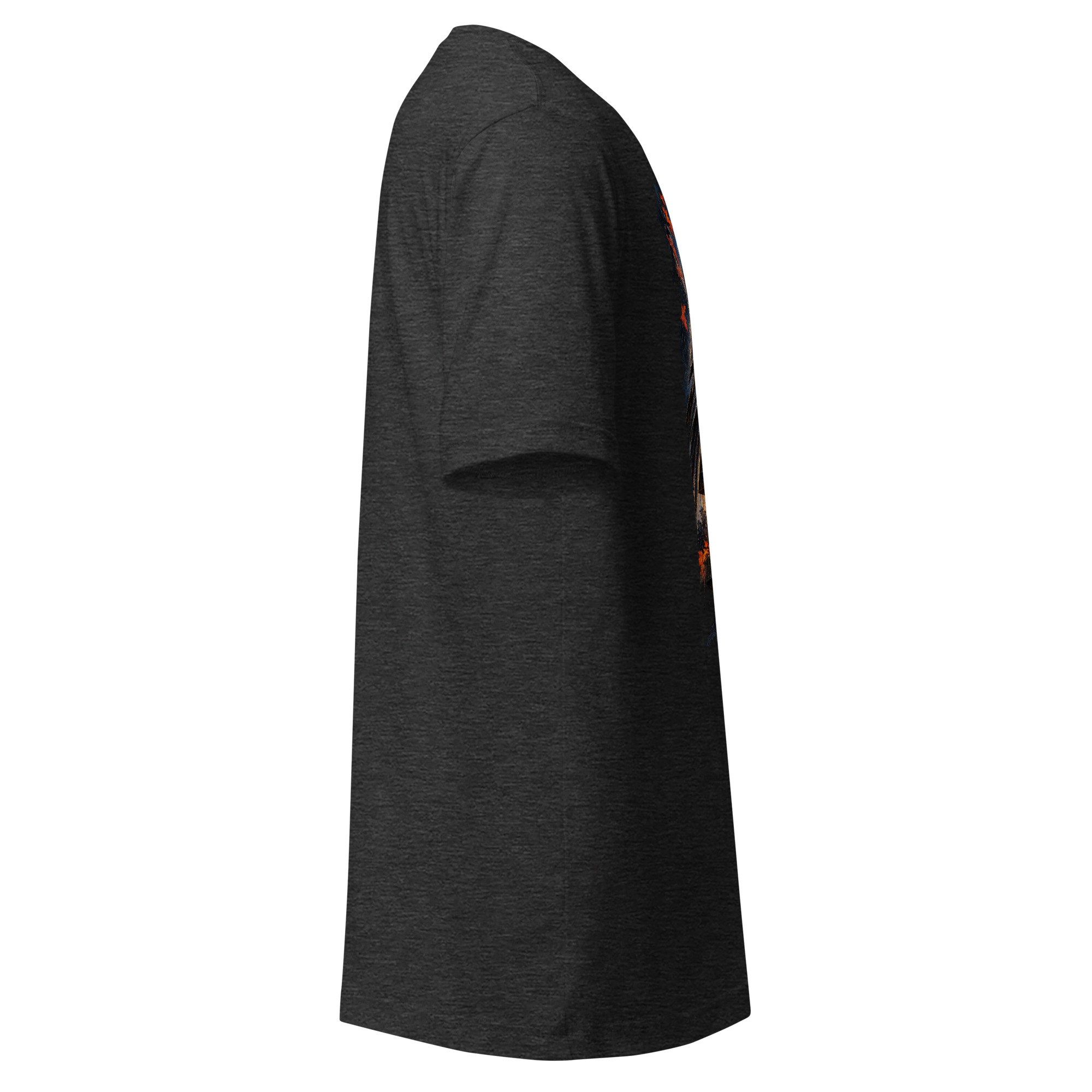 Raven Rain Lantern Shrine Japanese Ink Art T-Shirt - Image 18