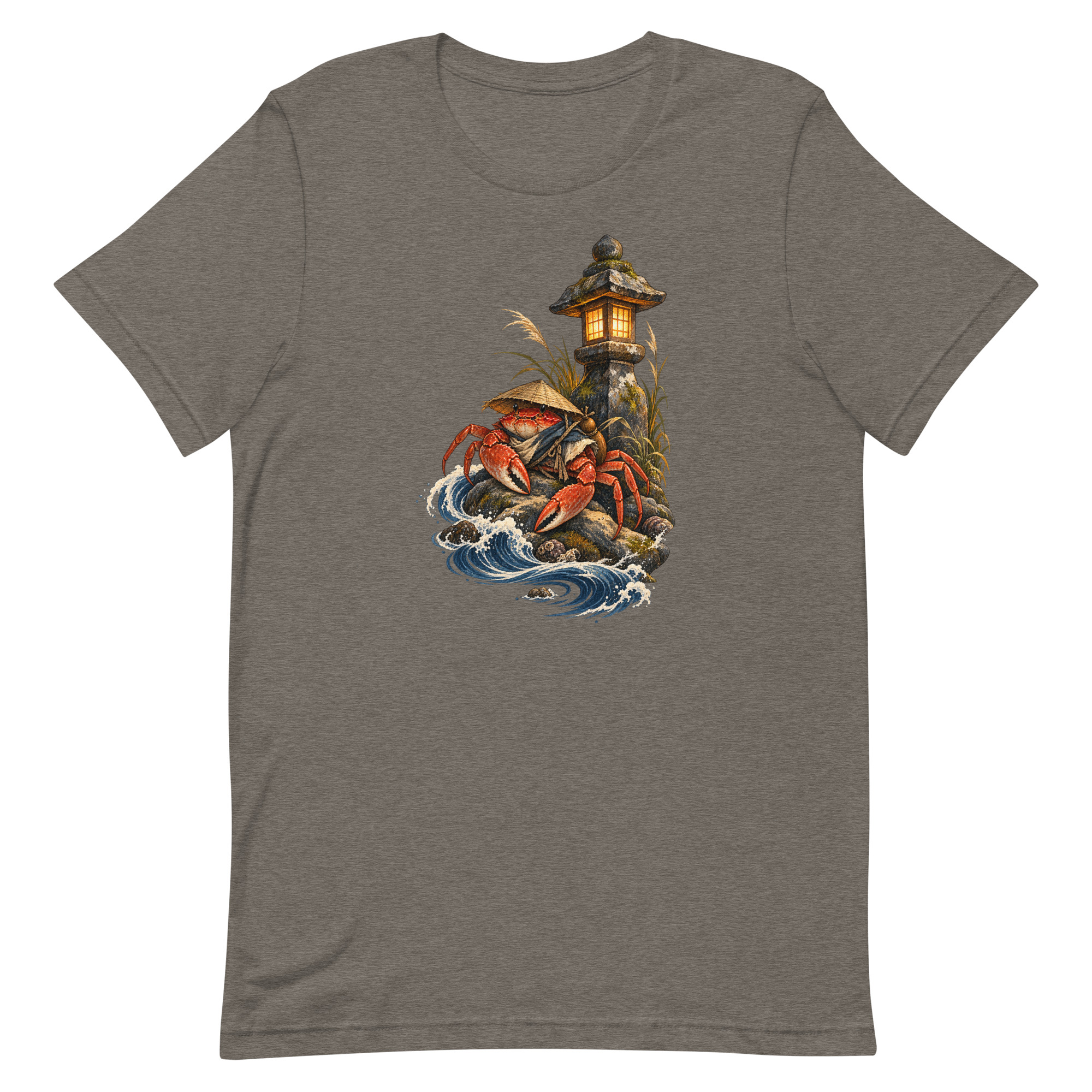 Crab Ronin Lantern Shore Japanese Art, Japanese Art Tee, Mythology Gift - Image 84