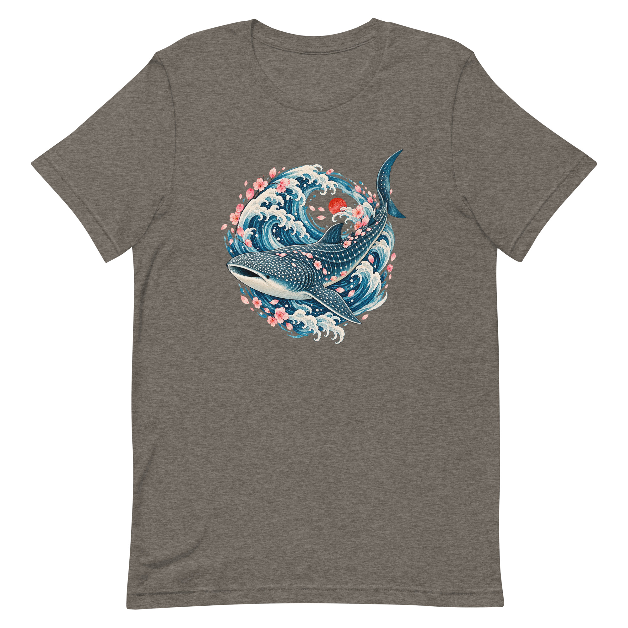 Whale Shark Sakura Current Japanese Art, Japanese Art Tee, Mythology Gift - Image 86