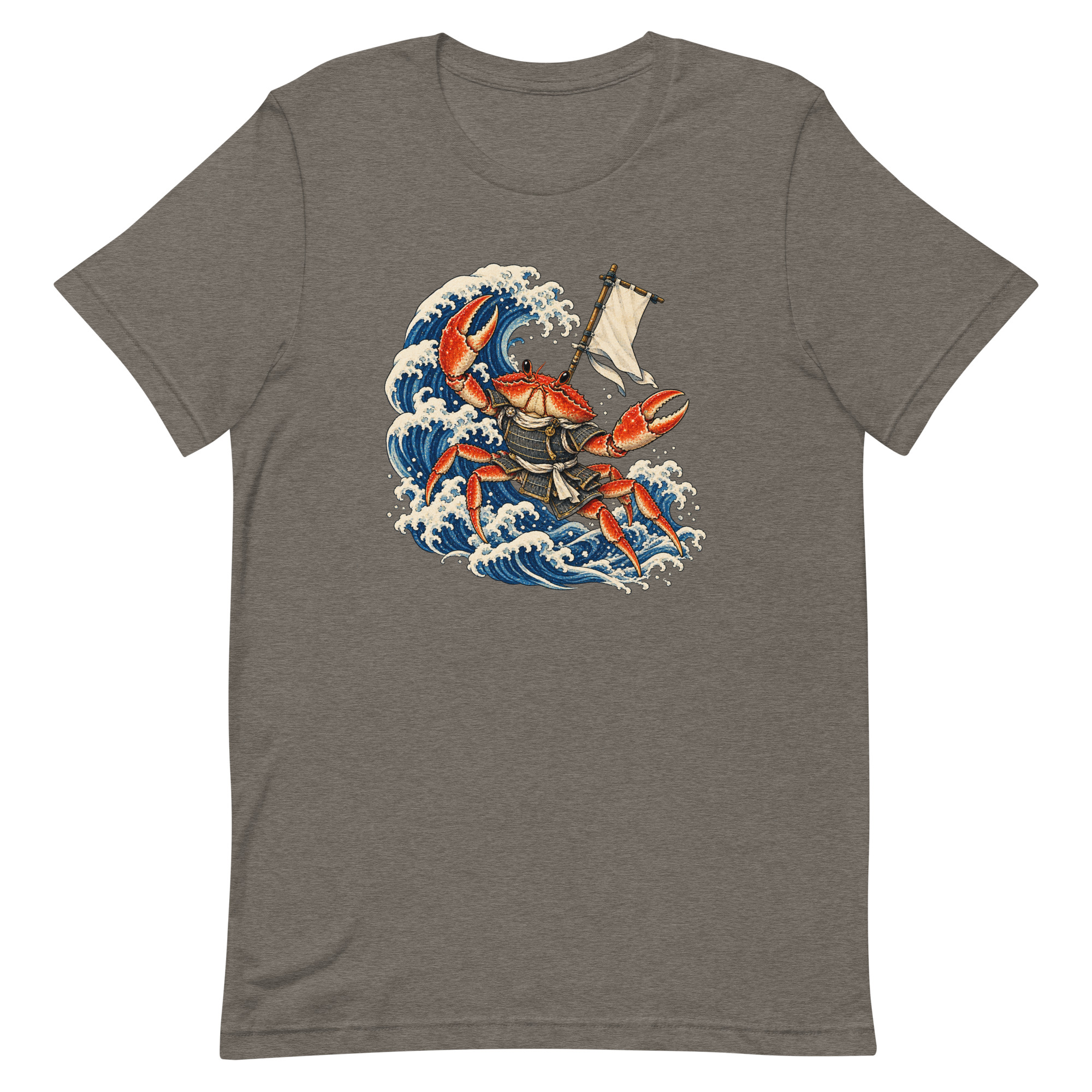 Samurai Crab Great Wave Japanese Warrior Art, Japanese Art Tee, Mythology Gift - Image 86