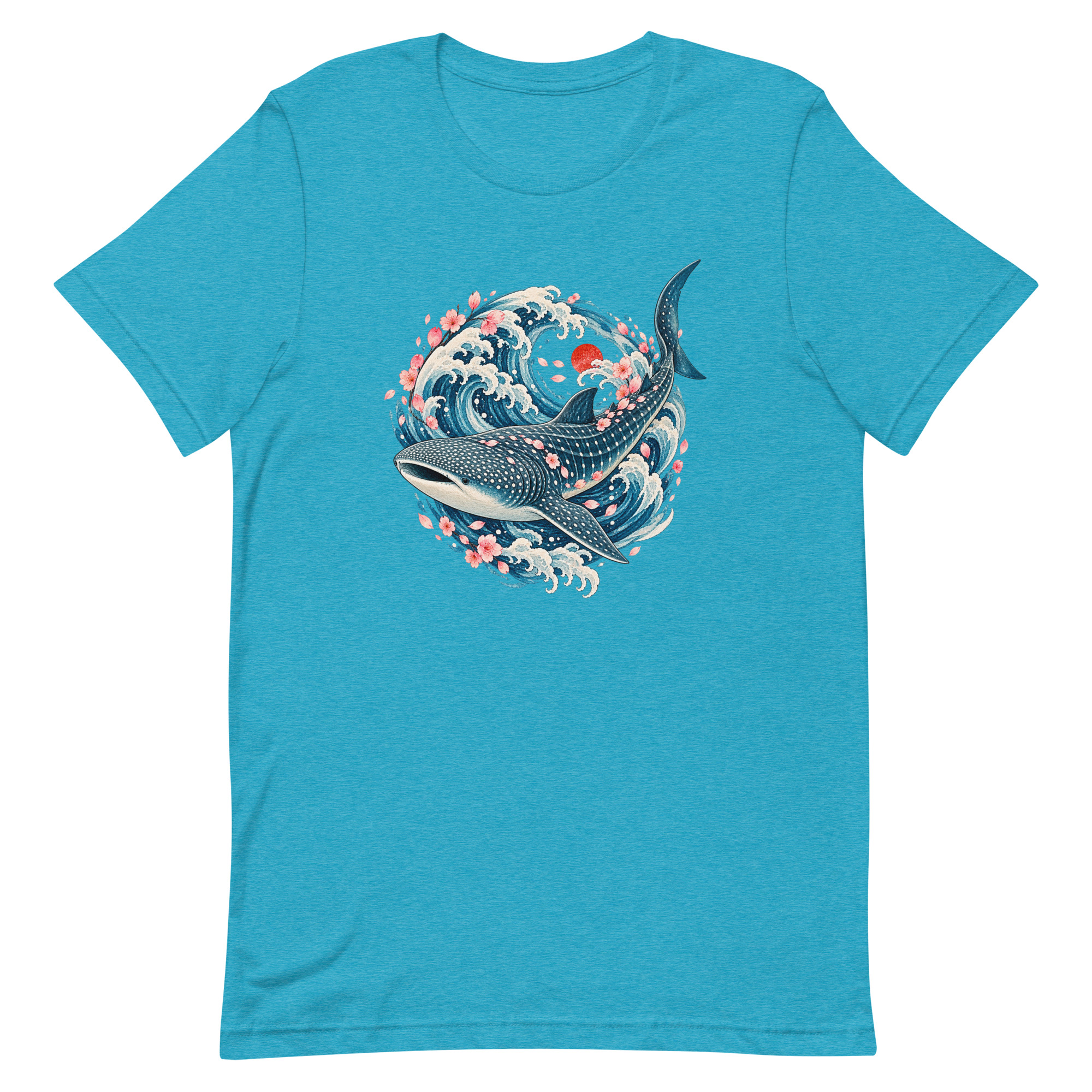 Whale Shark Sakura Current Japanese Art, Japanese Art Tee, Mythology Gift - Image 81