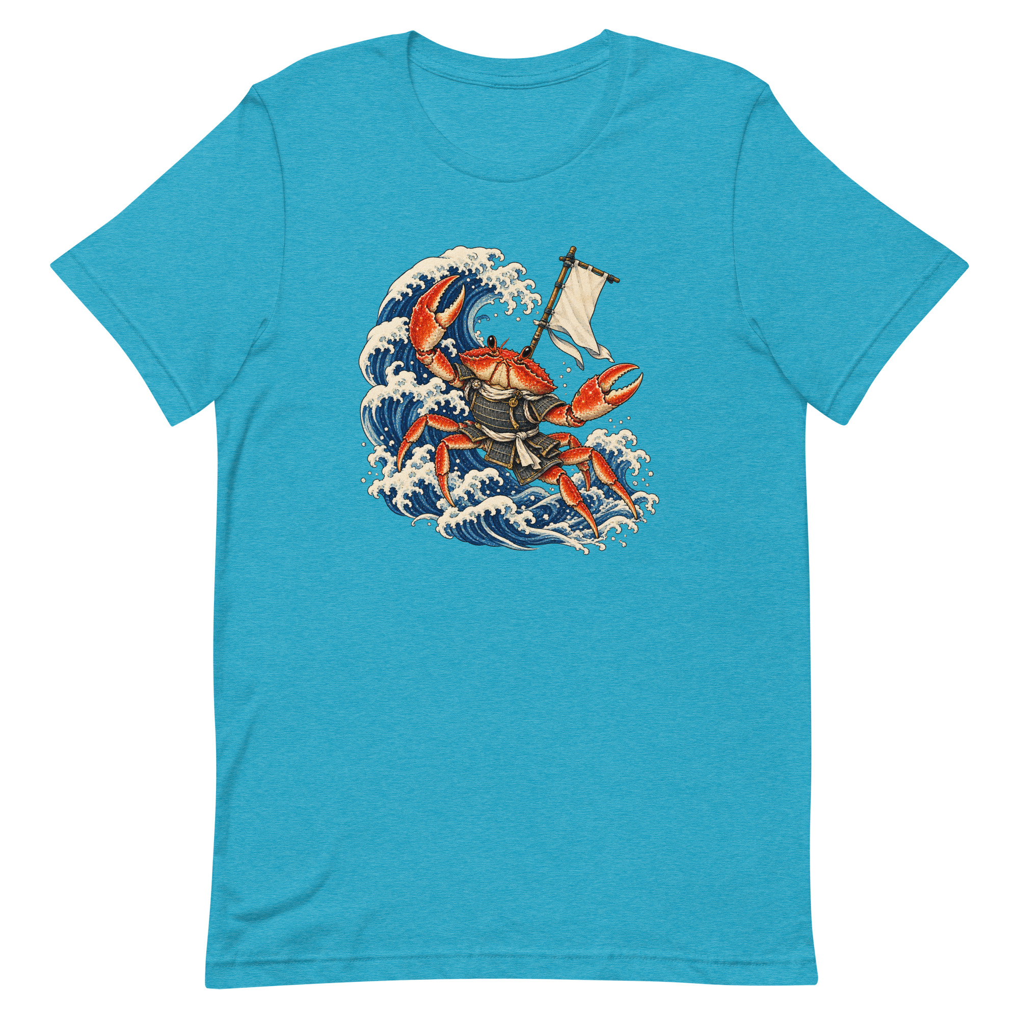 Samurai Crab Great Wave Japanese Warrior Art, Japanese Art Tee, Mythology Gift - Image 81