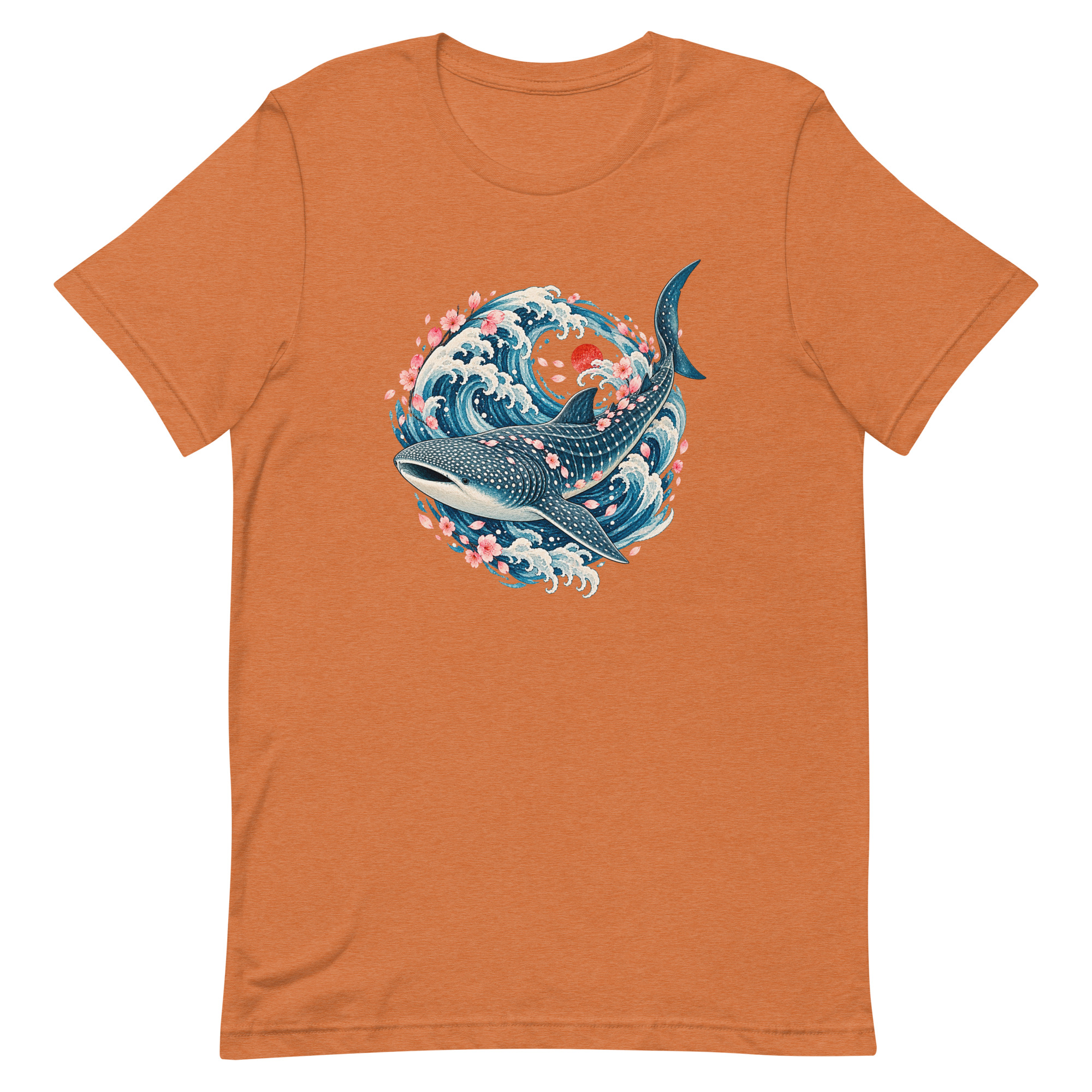 Whale Shark Sakura Current Japanese Art, Japanese Art Tee, Mythology Gift - Image 87