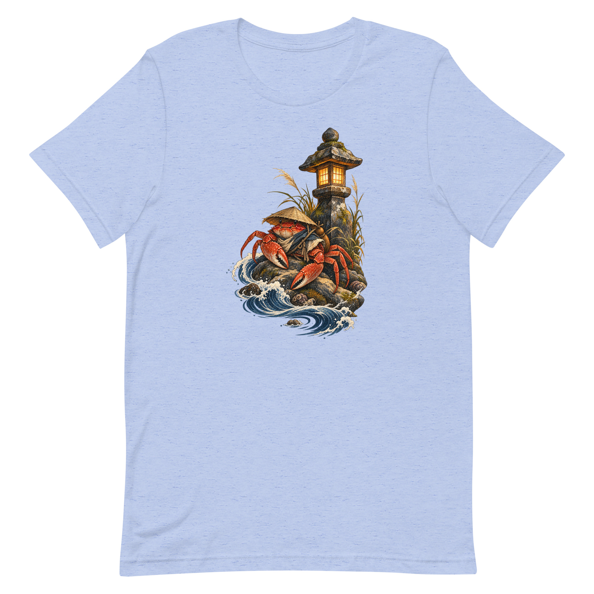 Crab Ronin Lantern Shore Japanese Art, Japanese Art Tee, Mythology Gift - Image 15