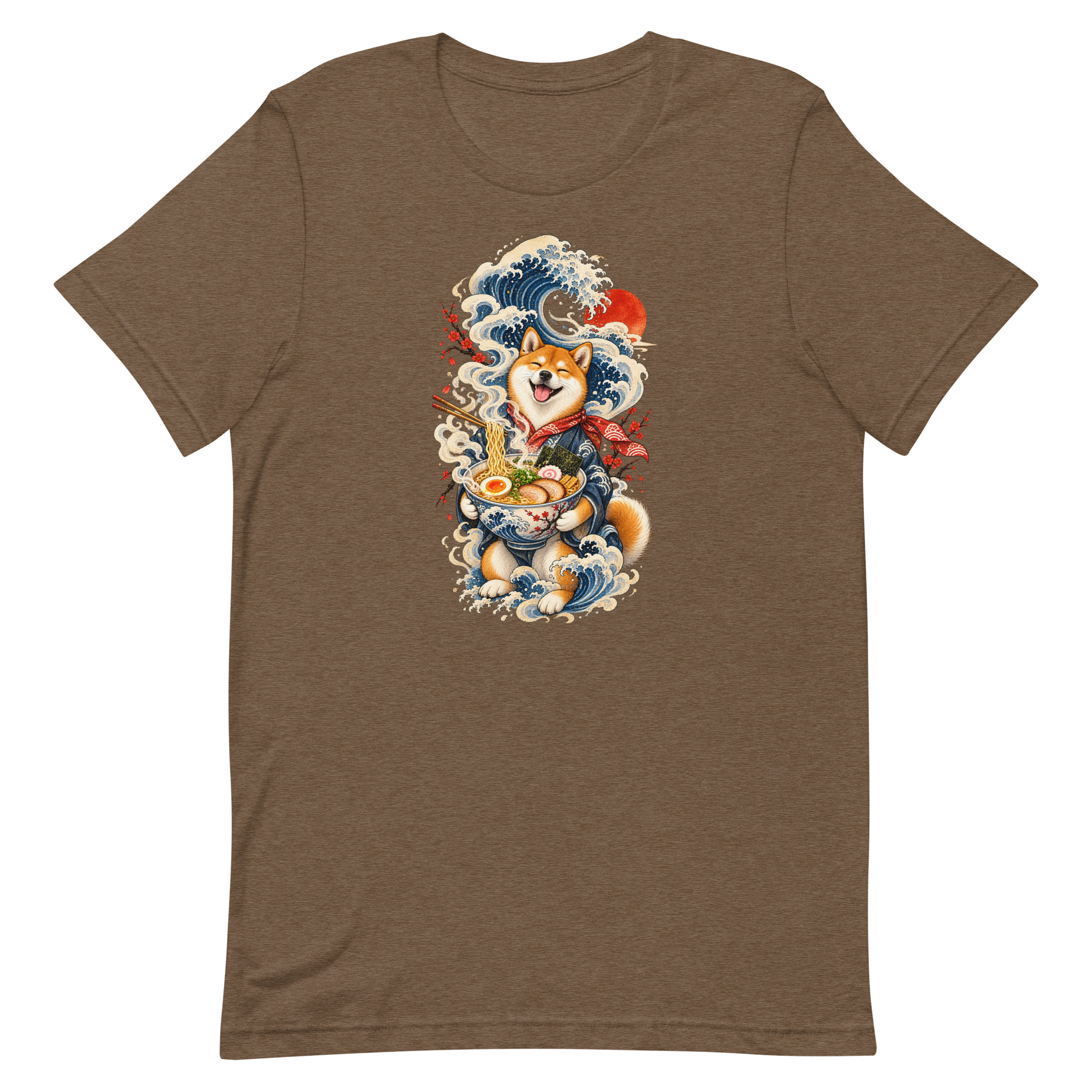 Shiba Inu Ramen Great Wave Japanese Food Art, Japanese Art Tee, Mythology Gift - Image 88
