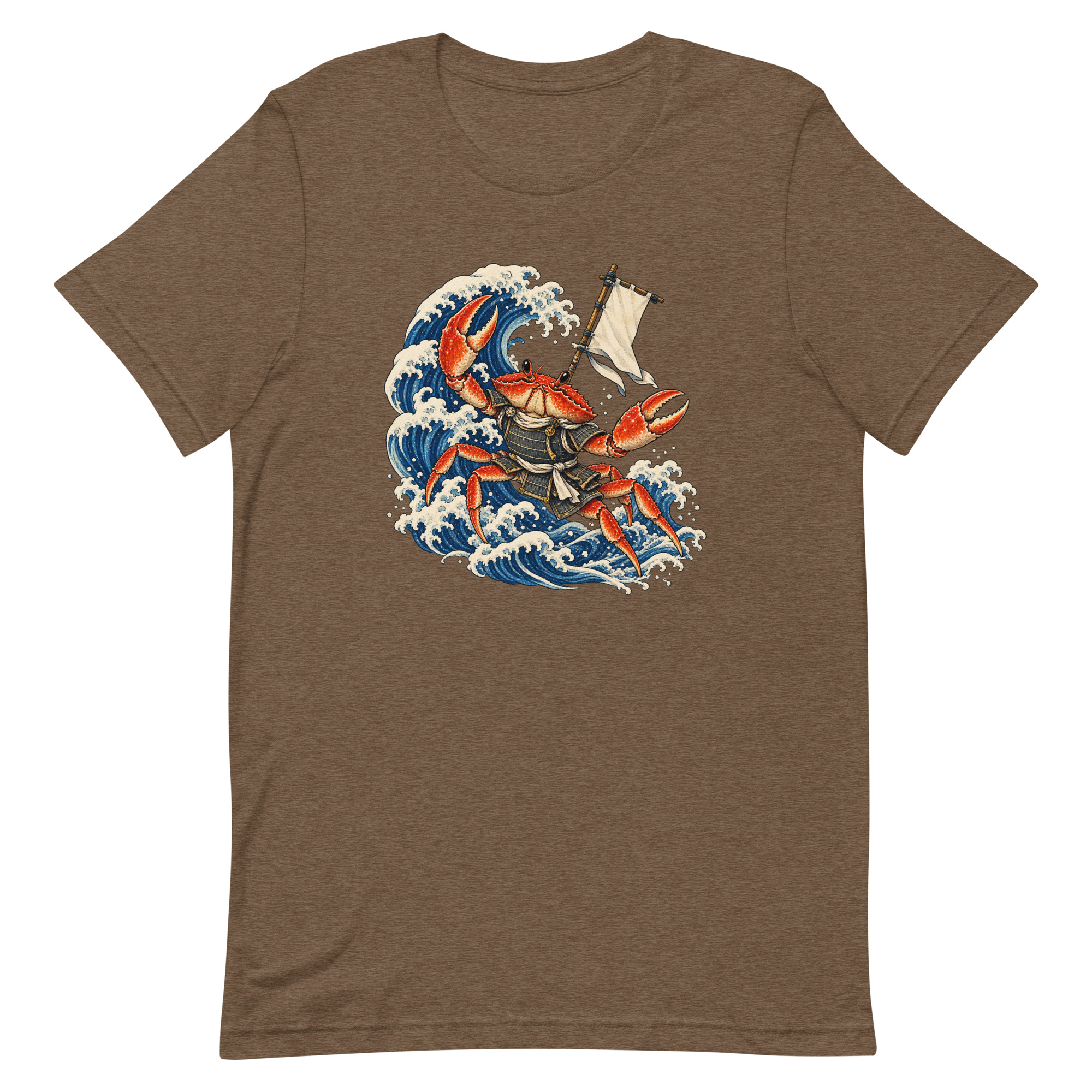Samurai Crab Great Wave Japanese Warrior Art, Japanese Art Tee, Mythology Gift - Image 90