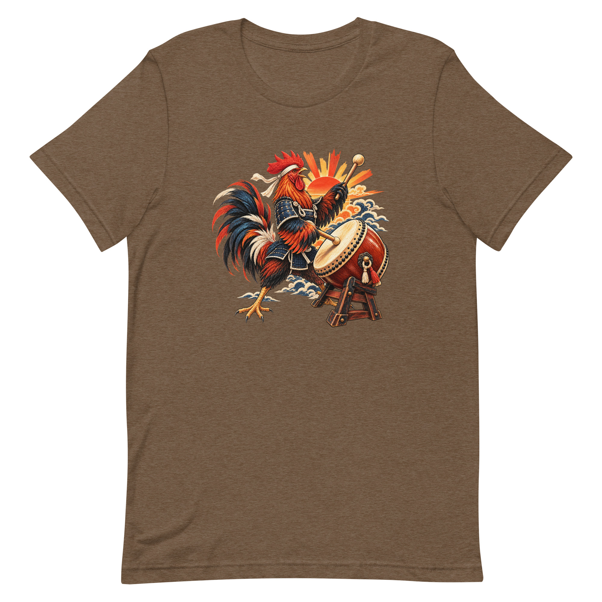Rooster Samurai Taiko Drum Japanese Art, Japanese Art Tee, Mythology Gift - Image 90