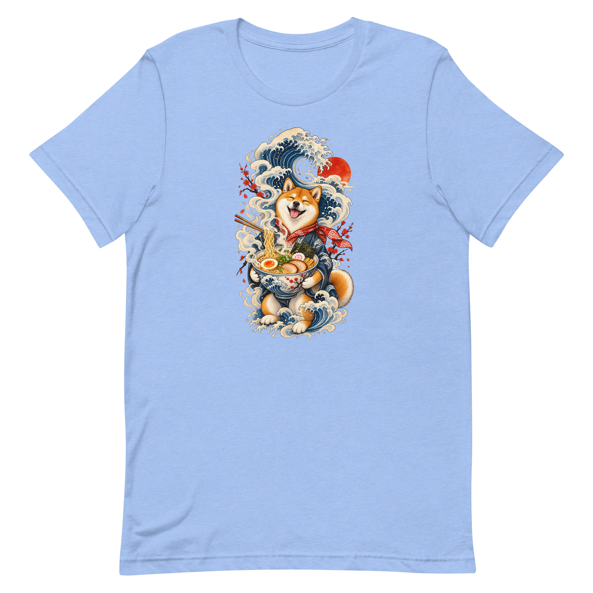 Shiba Inu Ramen Great Wave Japanese Food Art, Japanese Art Tee, Mythology Gift - Image 91