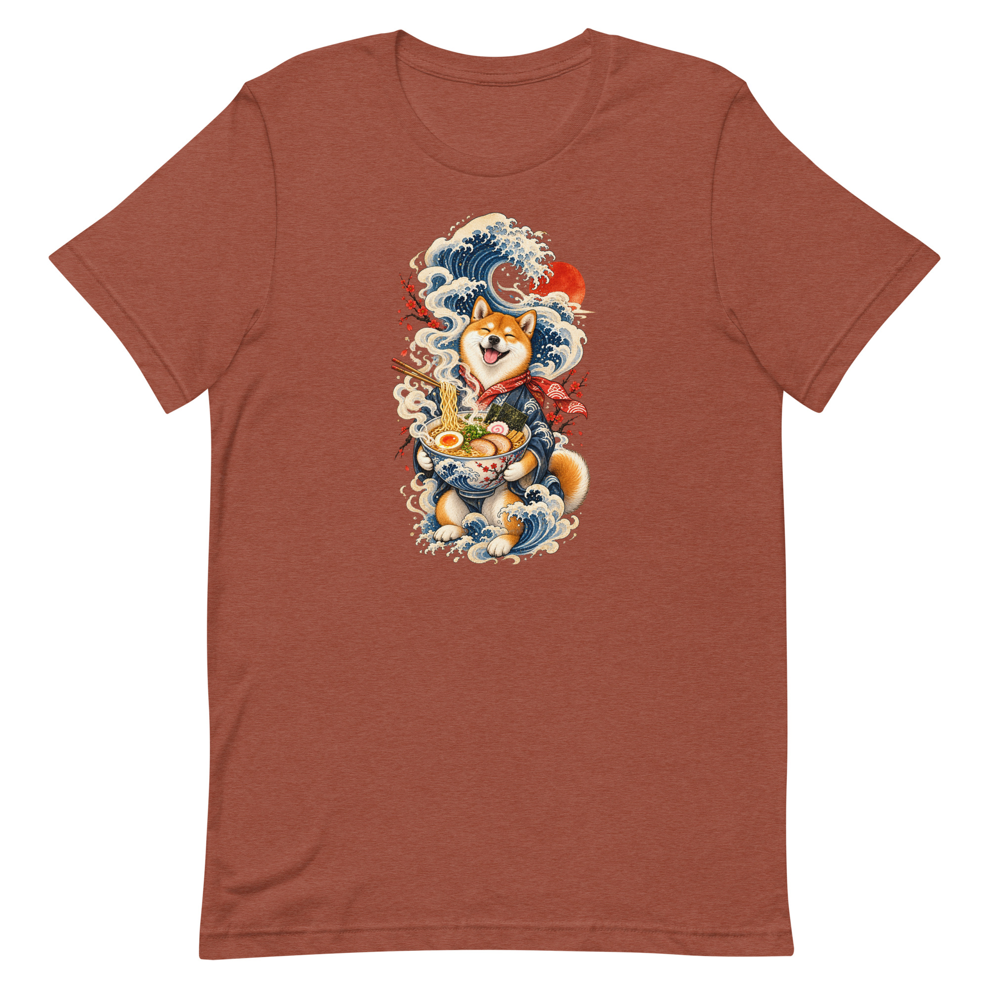 Shiba Inu Ramen Great Wave Japanese Food Art, Japanese Art Tee, Mythology Gift - Image 80
