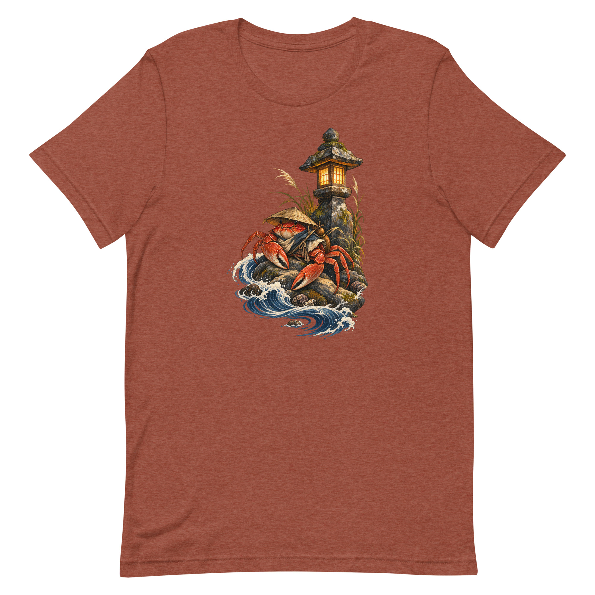 Crab Ronin Lantern Shore Japanese Art, Japanese Art Tee, Mythology Gift - Image 80