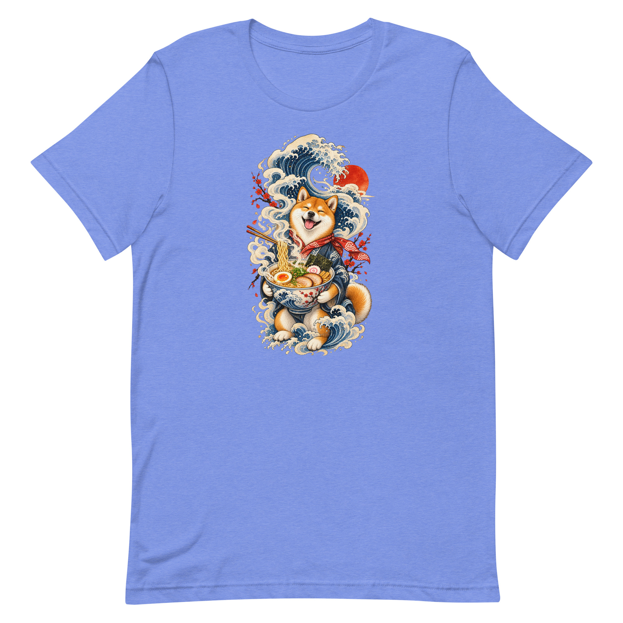 Shiba Inu Ramen Great Wave Japanese Food Art, Japanese Art Tee, Mythology Gift - Image 74