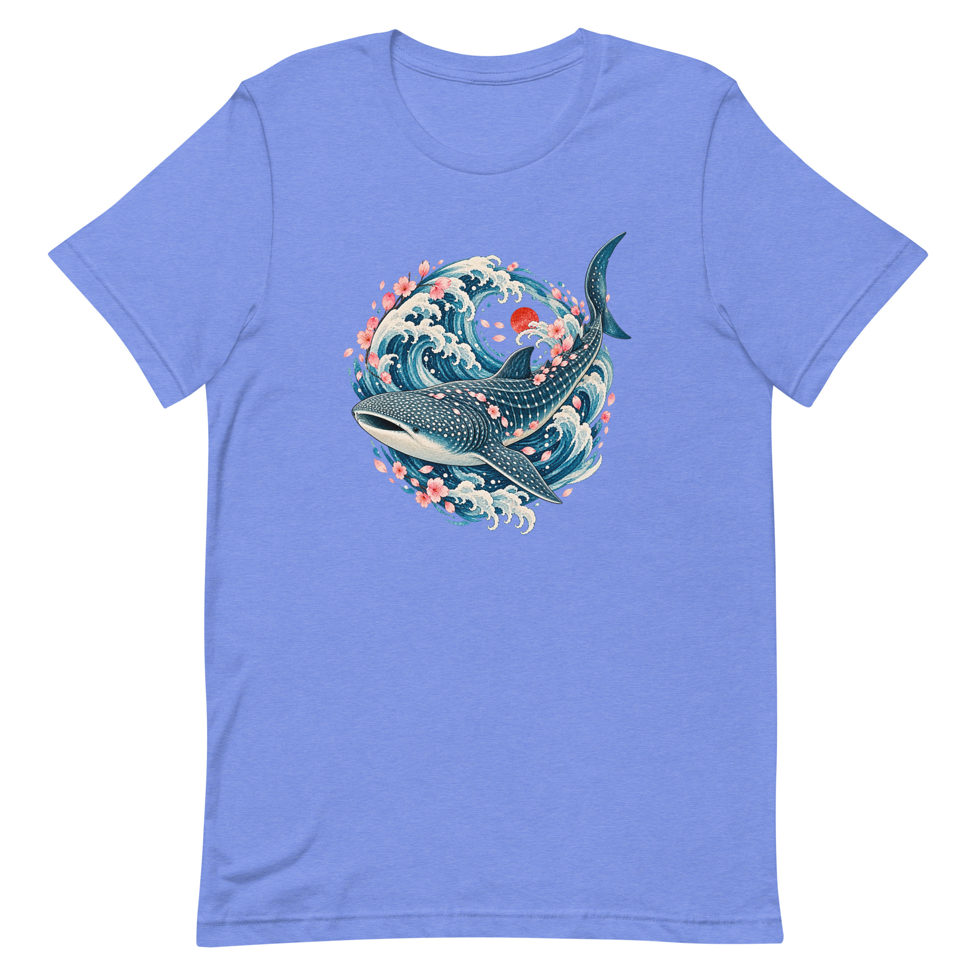 Whale Shark Sakura Current Japanese Art, Japanese Art Tee, Mythology Gift - Image 76