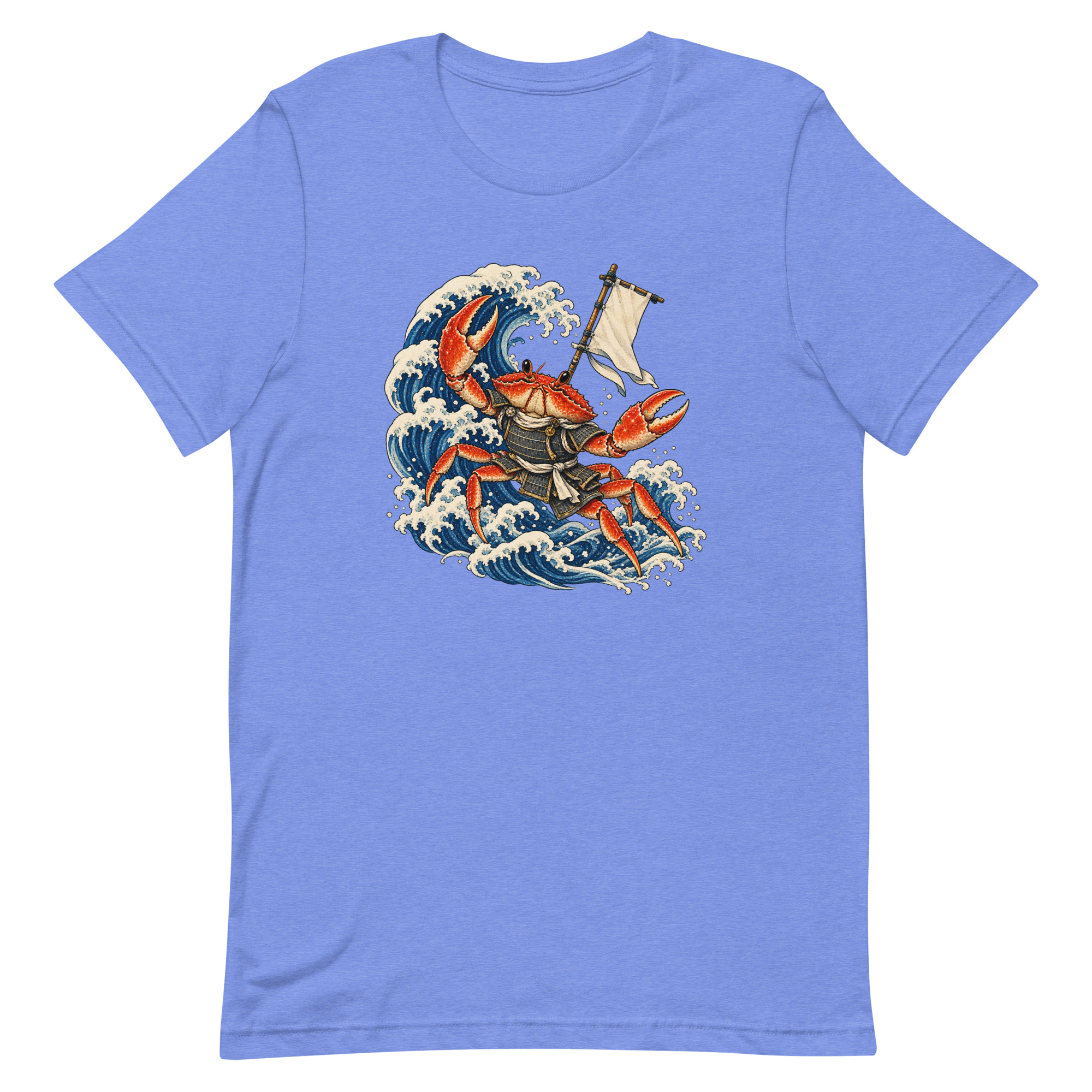 Samurai Crab Great Wave Japanese Warrior Art, Japanese Art Tee, Mythology Gift - Image 76