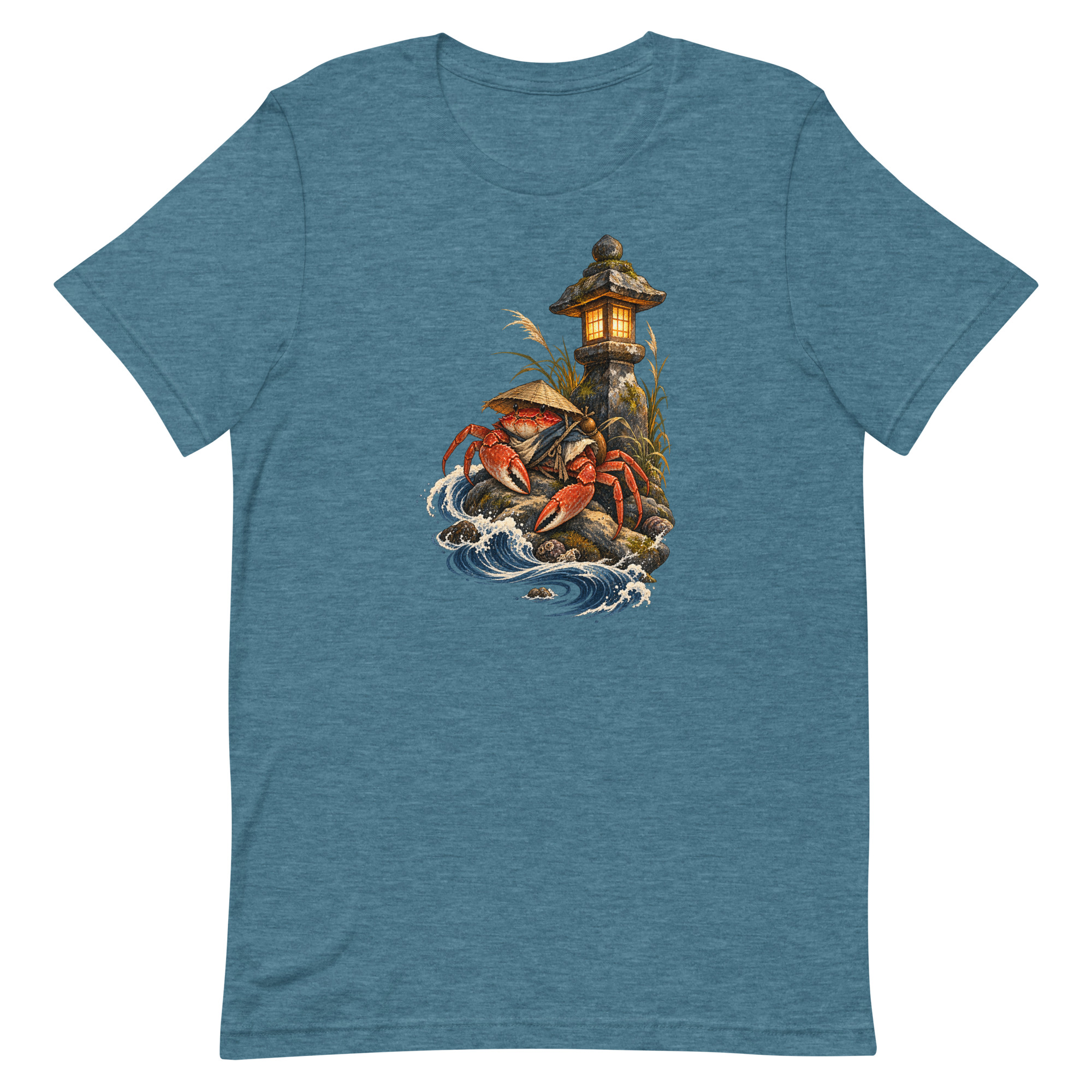 Crab Ronin Lantern Shore Japanese Art, Japanese Art Tee, Mythology Gift - Image 17