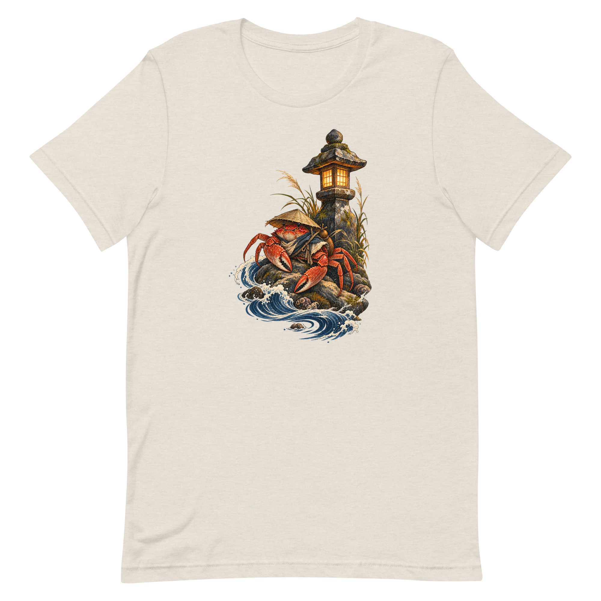 Crab Ronin Lantern Shore Japanese Art, Japanese Art Tee, Mythology Gift - Image 18
