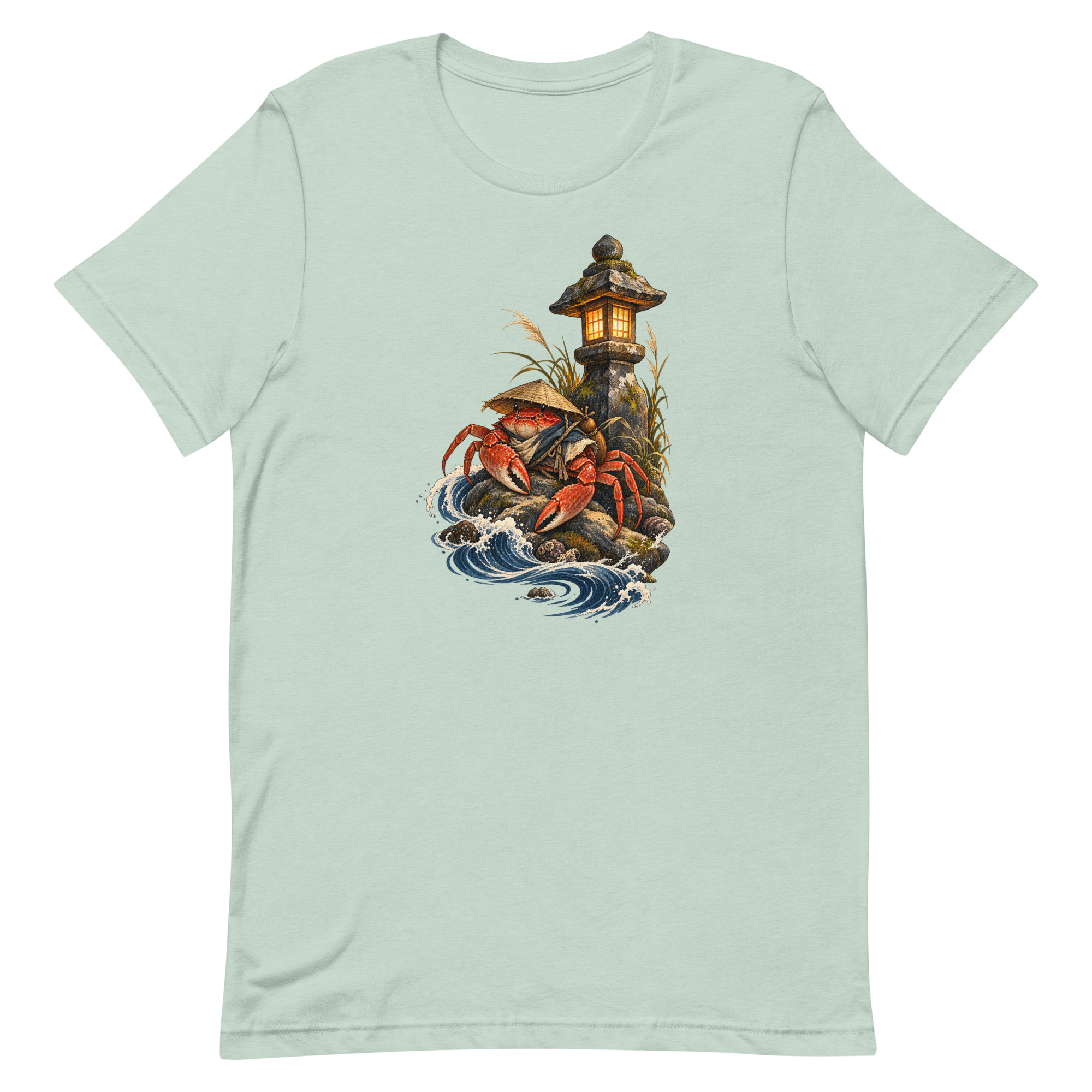 Crab Ronin Lantern Shore Japanese Art, Japanese Art Tee, Mythology Gift - Image 19