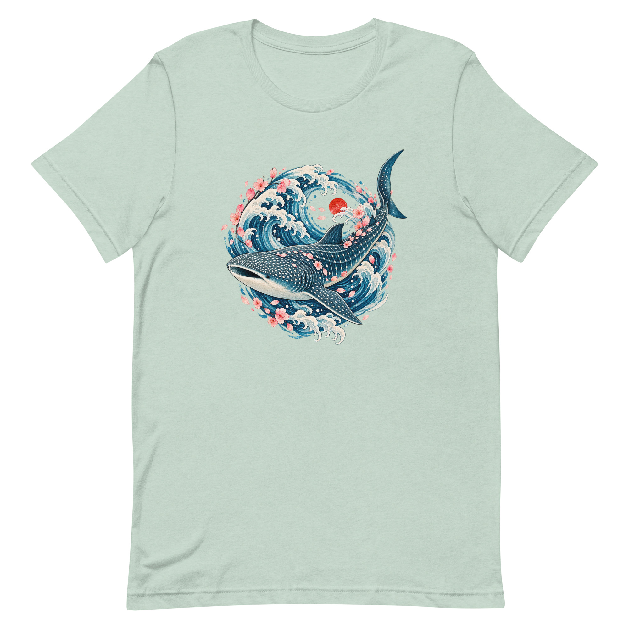 Whale Shark Sakura Current Japanese Art, Japanese Art Tee, Mythology Gift - Image 21