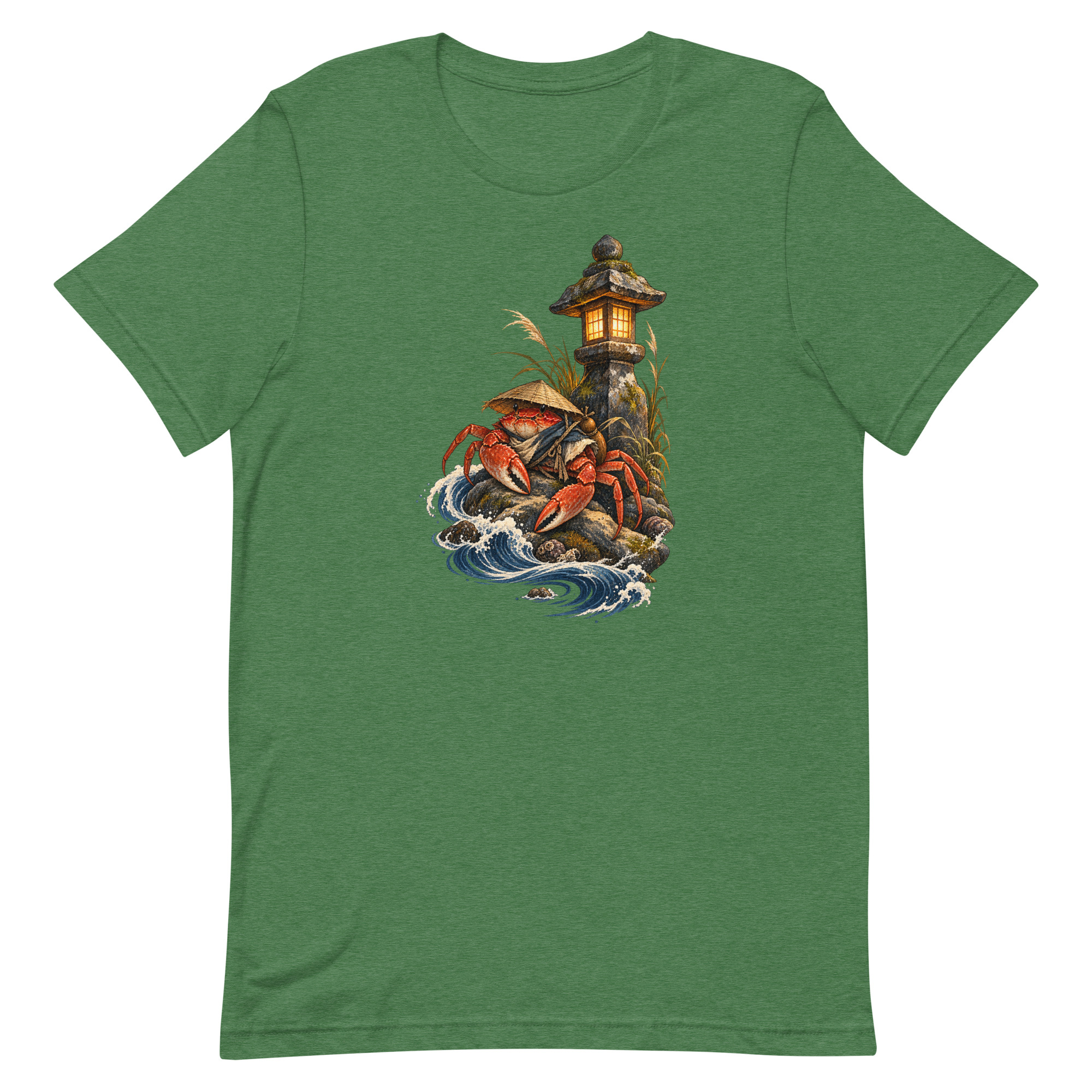 Crab Ronin Lantern Shore Japanese Art, Japanese Art Tee, Mythology Gift - Image 90