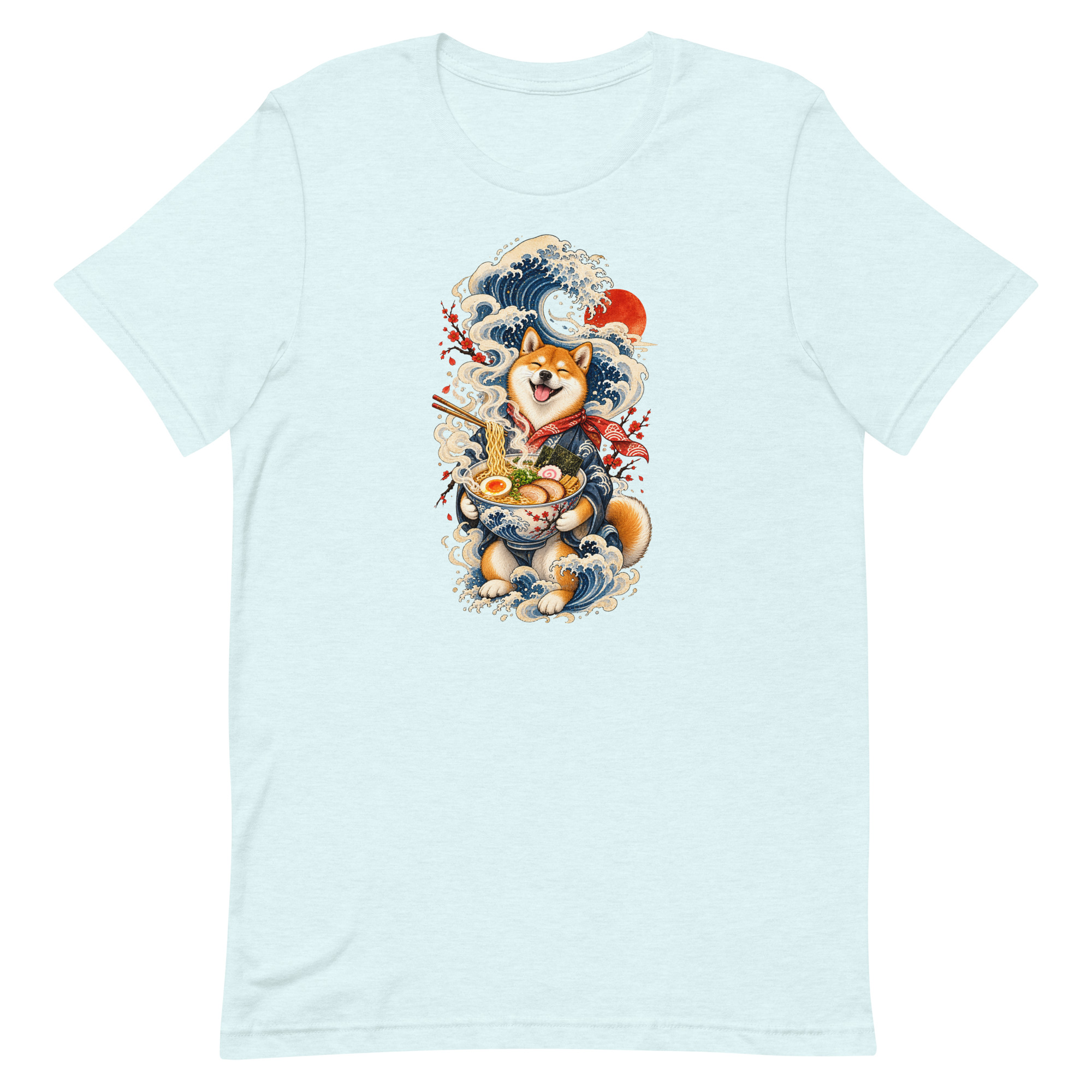 Shiba Inu Ramen Great Wave Japanese Food Art, Japanese Art Tee, Mythology Gift - Image 71