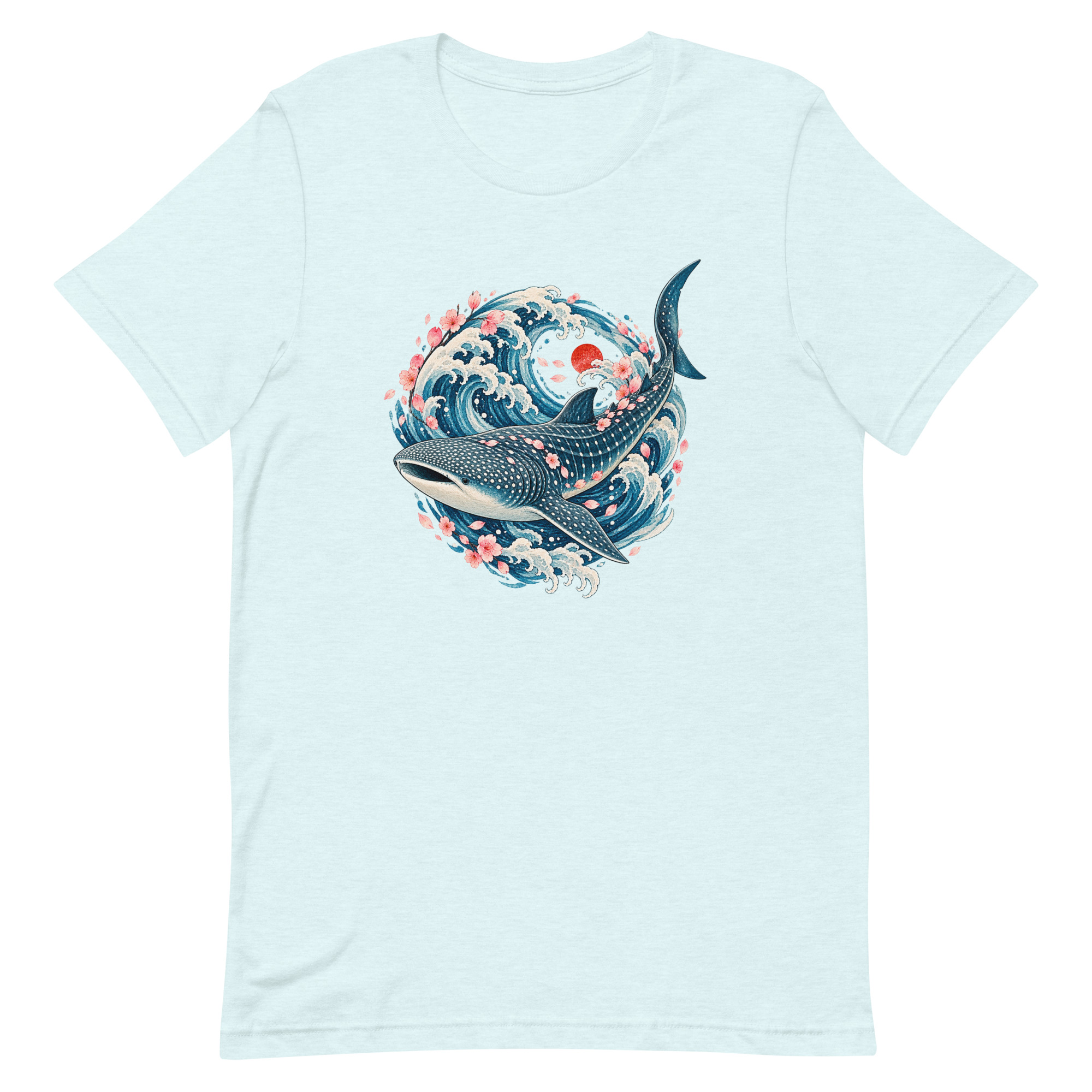 Whale Shark Sakura Current Japanese Art, Japanese Art Tee, Mythology Gift - Image 73