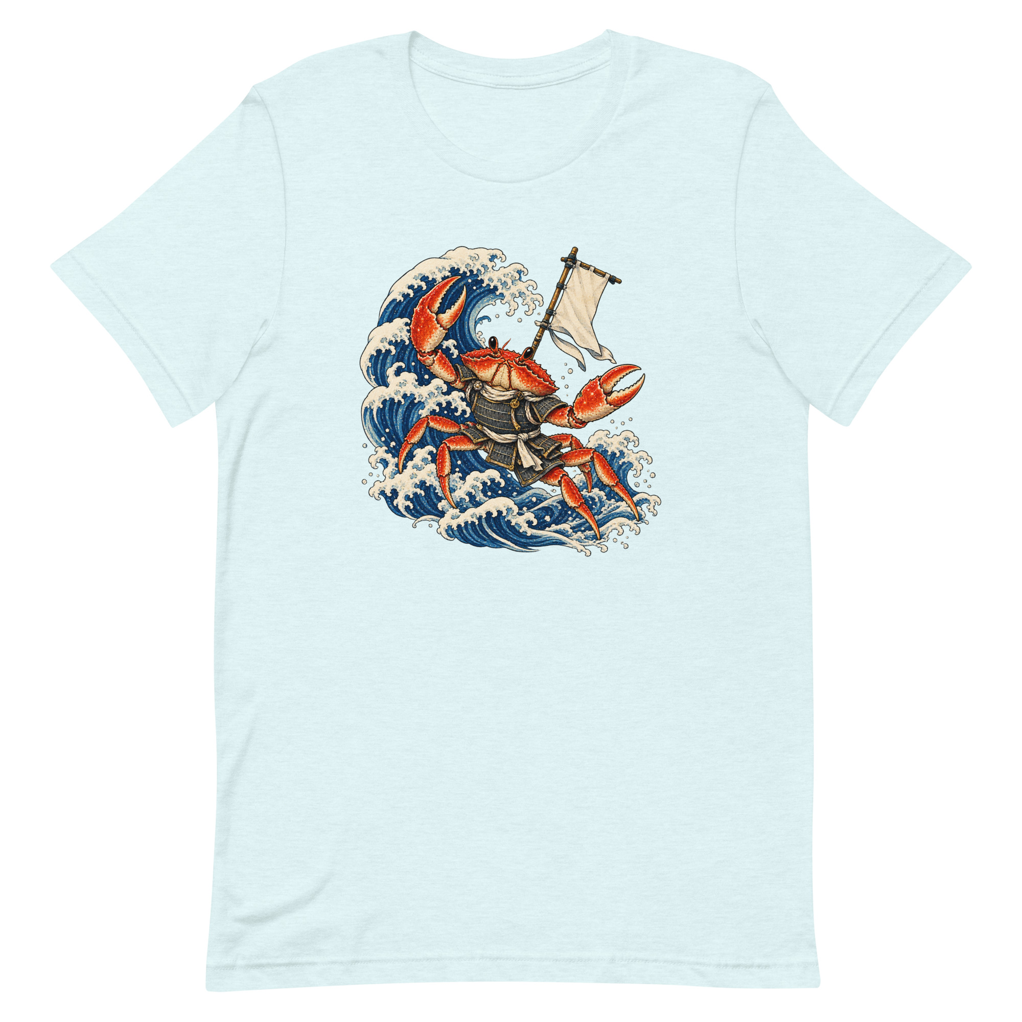 Samurai Crab Great Wave Japanese Warrior Art, Japanese Art Tee, Mythology Gift - Image 73