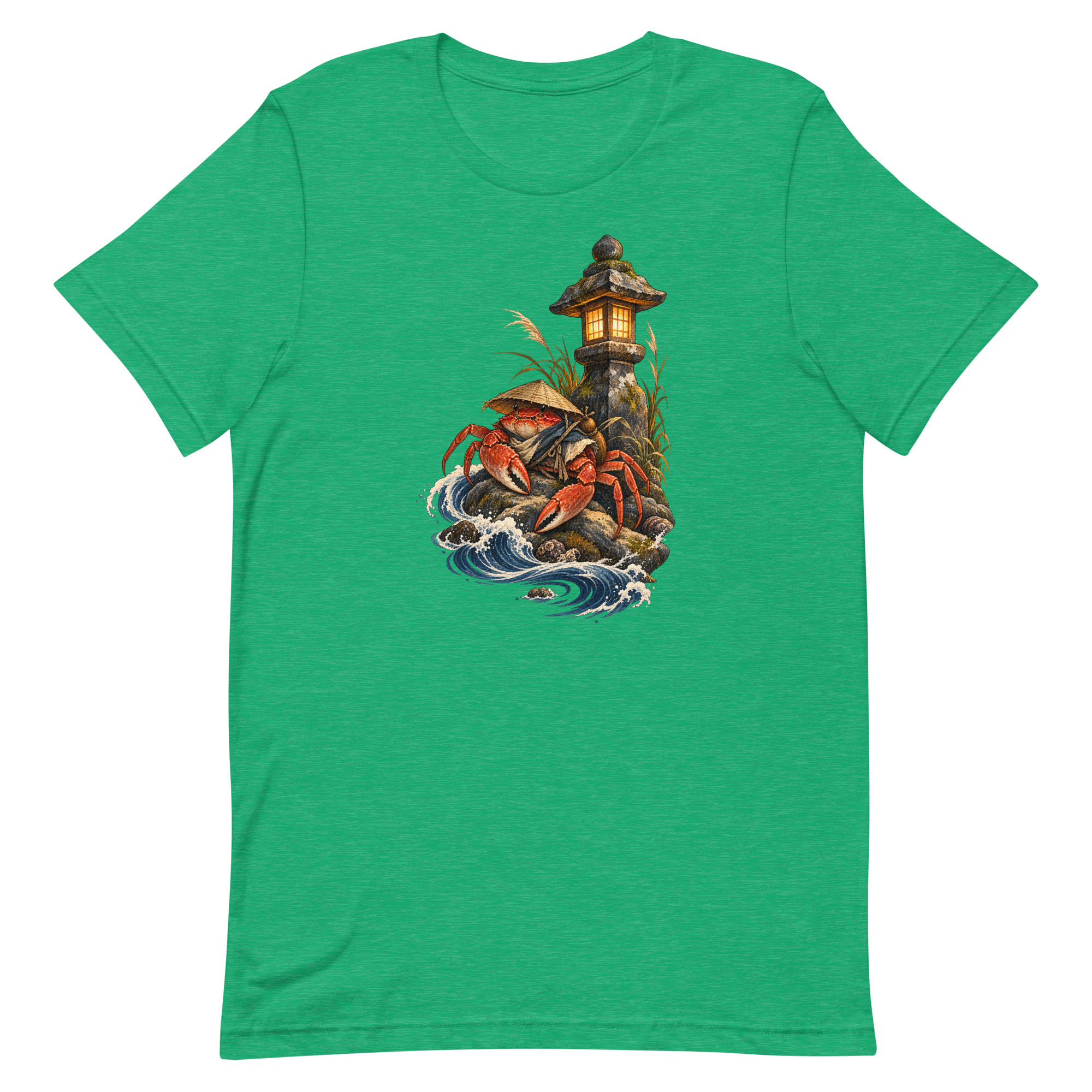 Crab Ronin Lantern Shore Japanese Art, Japanese Art Tee, Mythology Gift - Image 21
