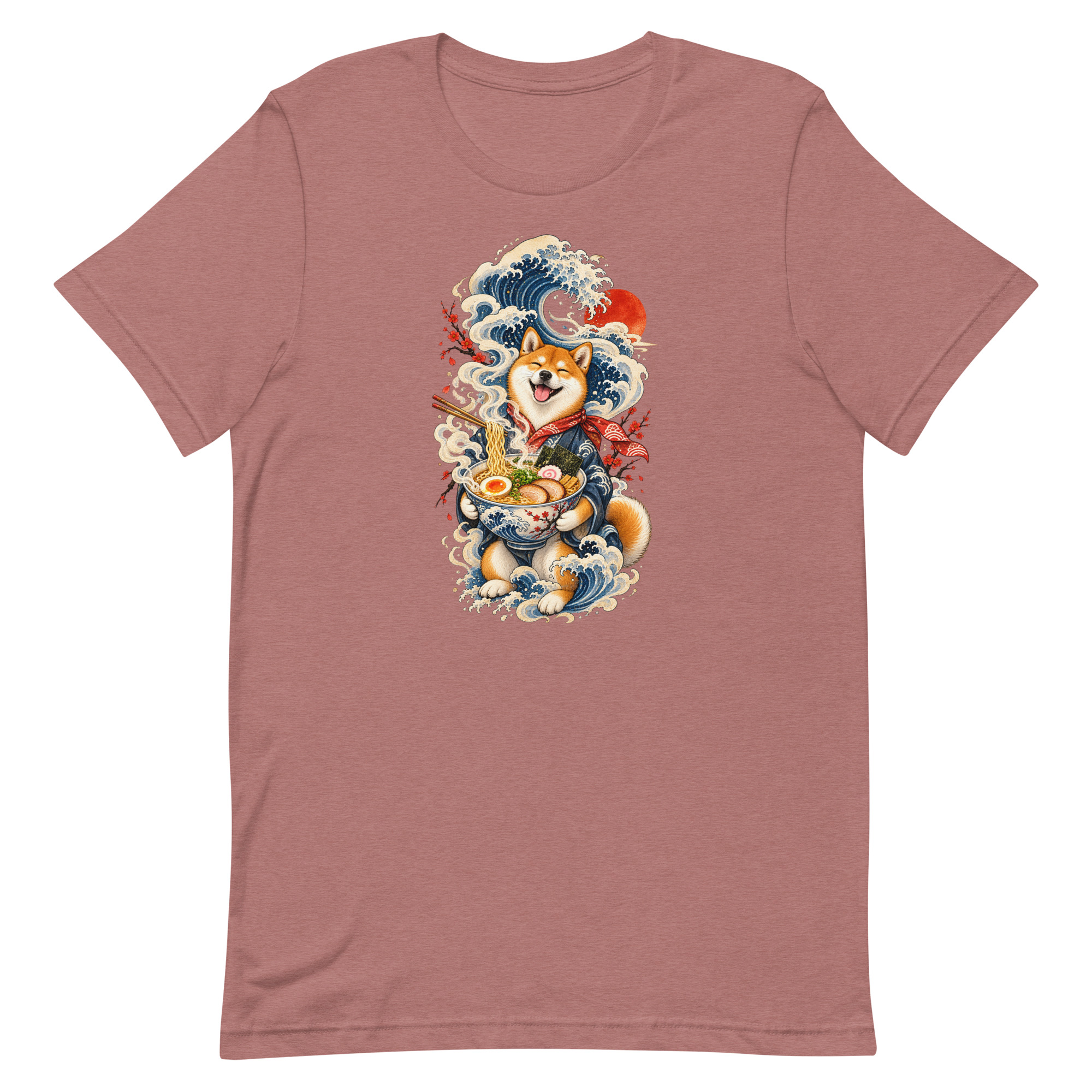 Shiba Inu Ramen Great Wave Japanese Food Art, Japanese Art Tee, Mythology Gift - Image 22