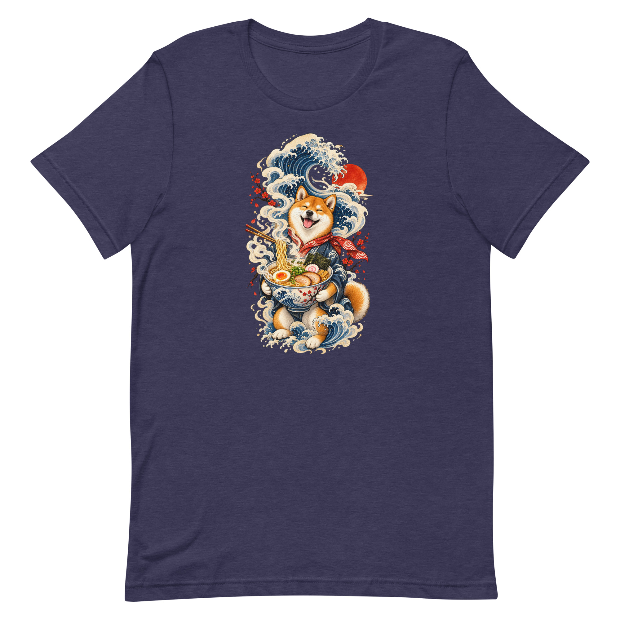 Shiba Inu Ramen Great Wave Japanese Food Art, Japanese Art Tee, Mythology Gift - Image 23