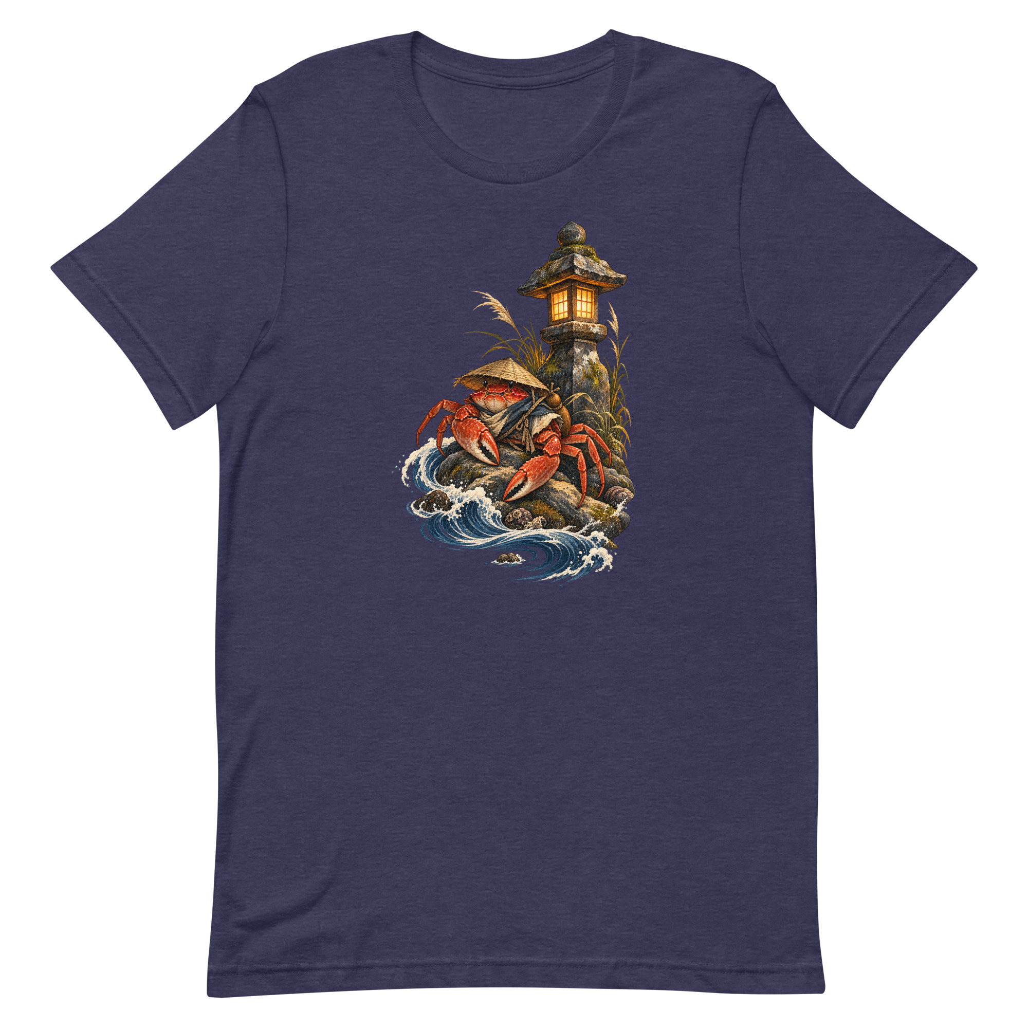 Crab Ronin Lantern Shore Japanese Art, Japanese Art Tee, Mythology Gift - Image 23