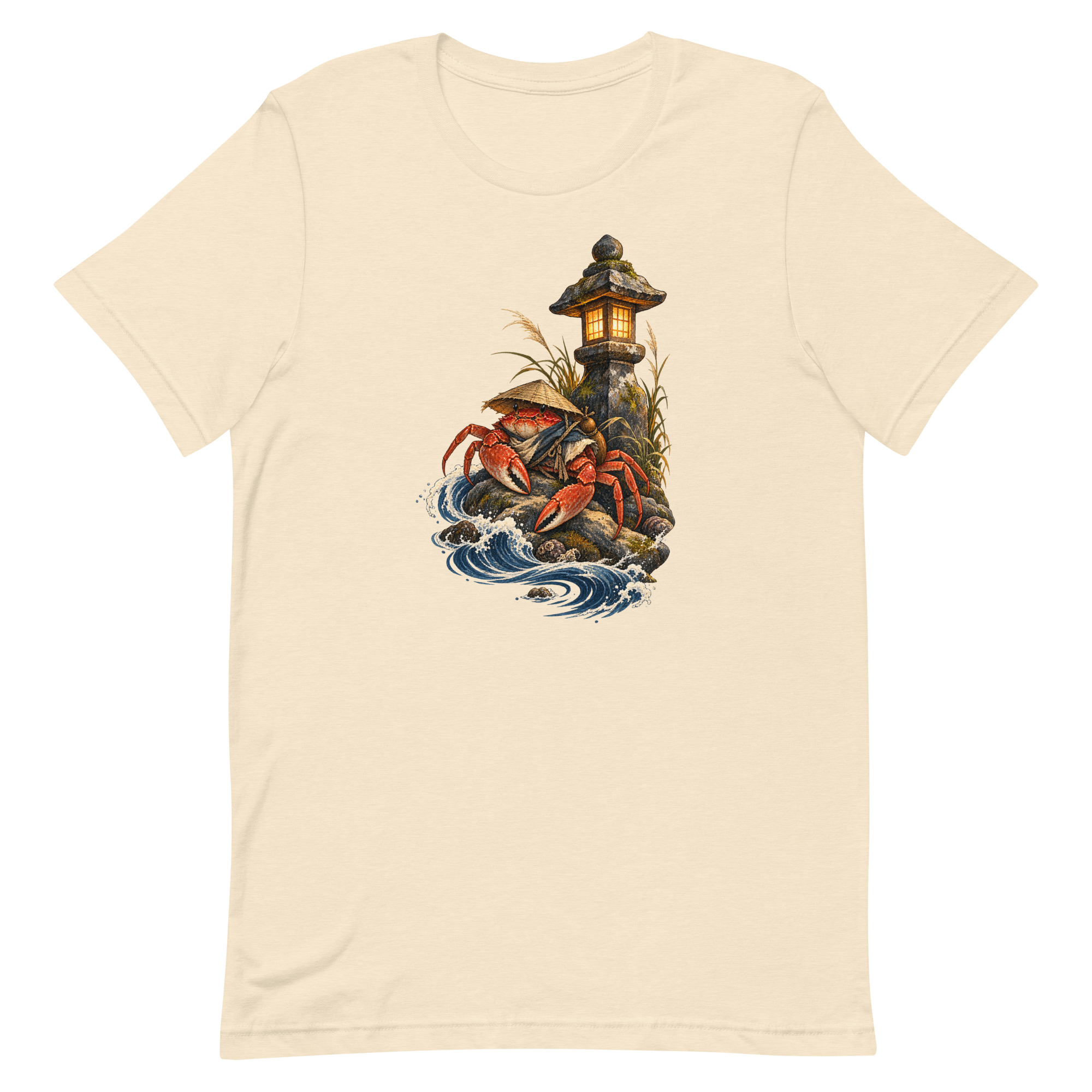Crab Ronin Lantern Shore Japanese Art, Japanese Art Tee, Mythology Gift - Image 86