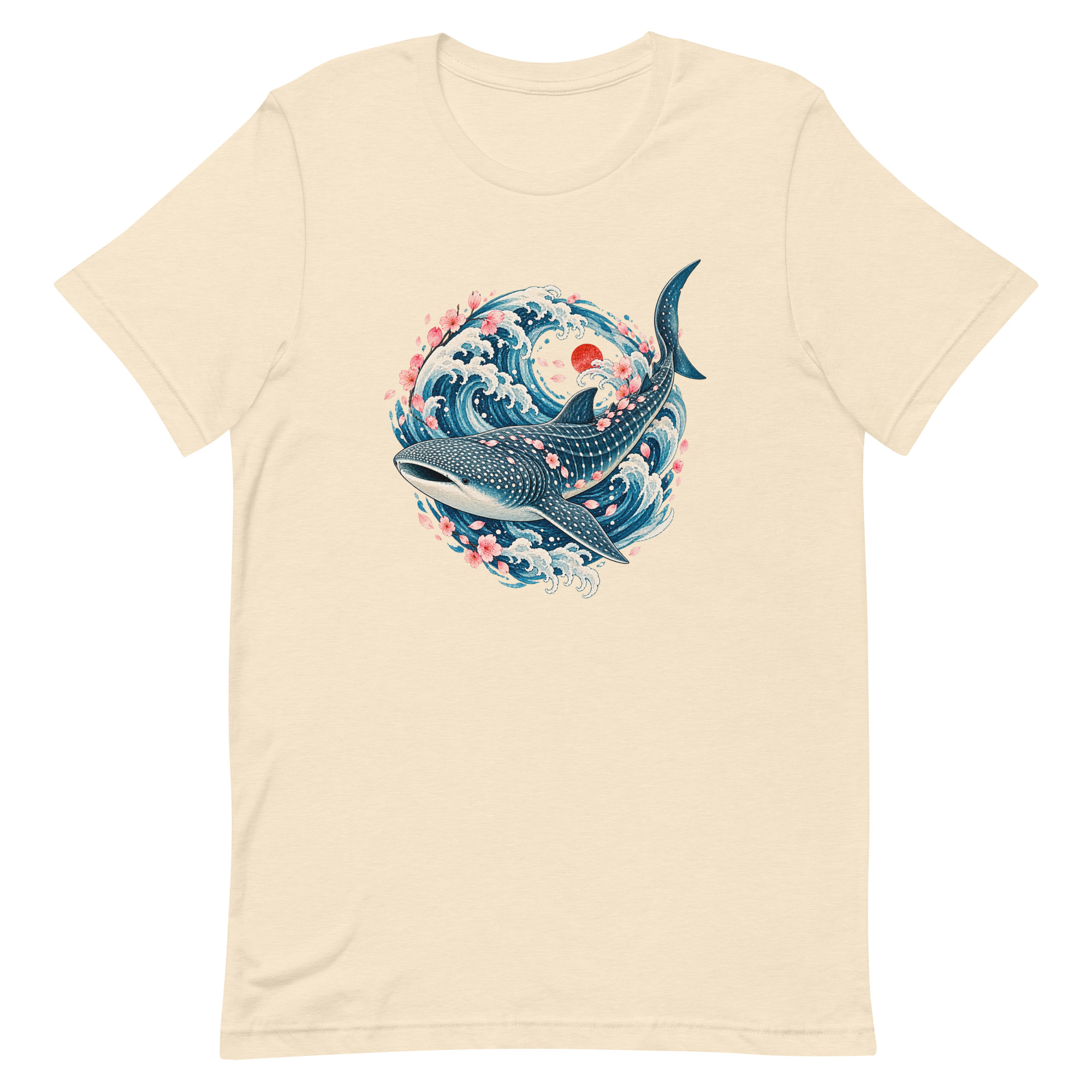 Whale Shark Sakura Current Japanese Art, Japanese Art Tee, Mythology Gift - Image 88