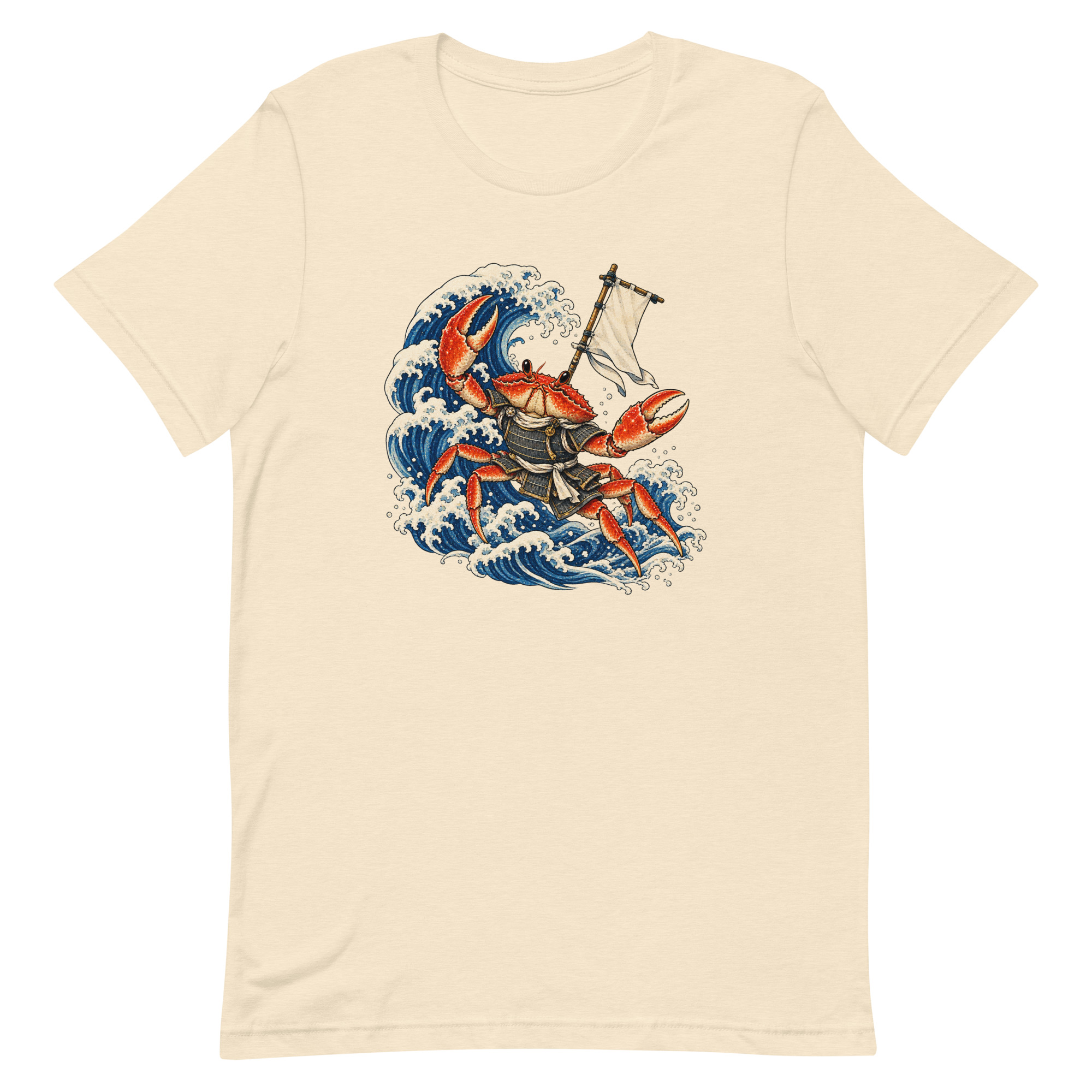 Samurai Crab Great Wave Japanese Warrior Art, Japanese Art Tee, Mythology Gift - Image 88