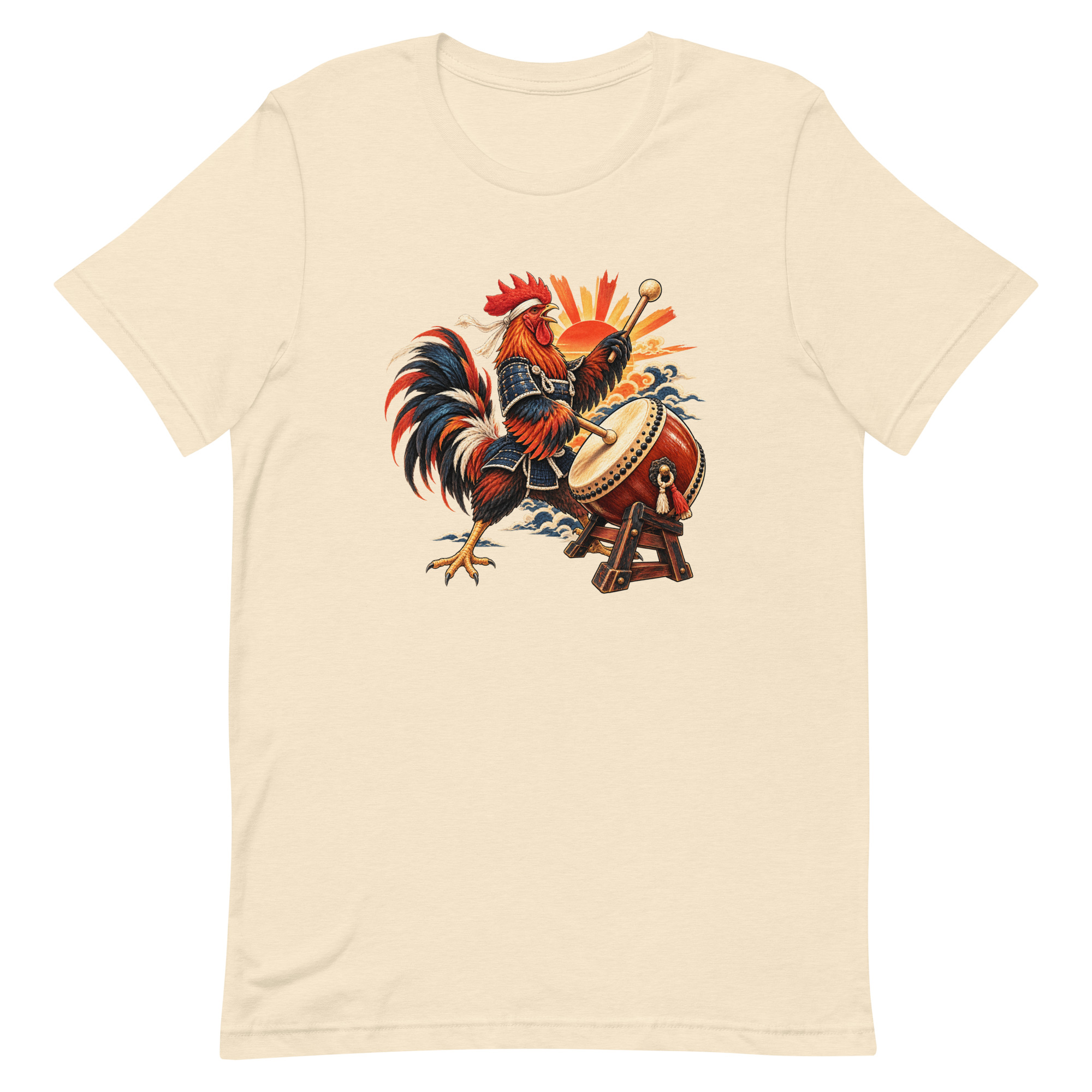 Rooster Samurai Taiko Drum Japanese Art, Japanese Art Tee, Mythology Gift - Image 88