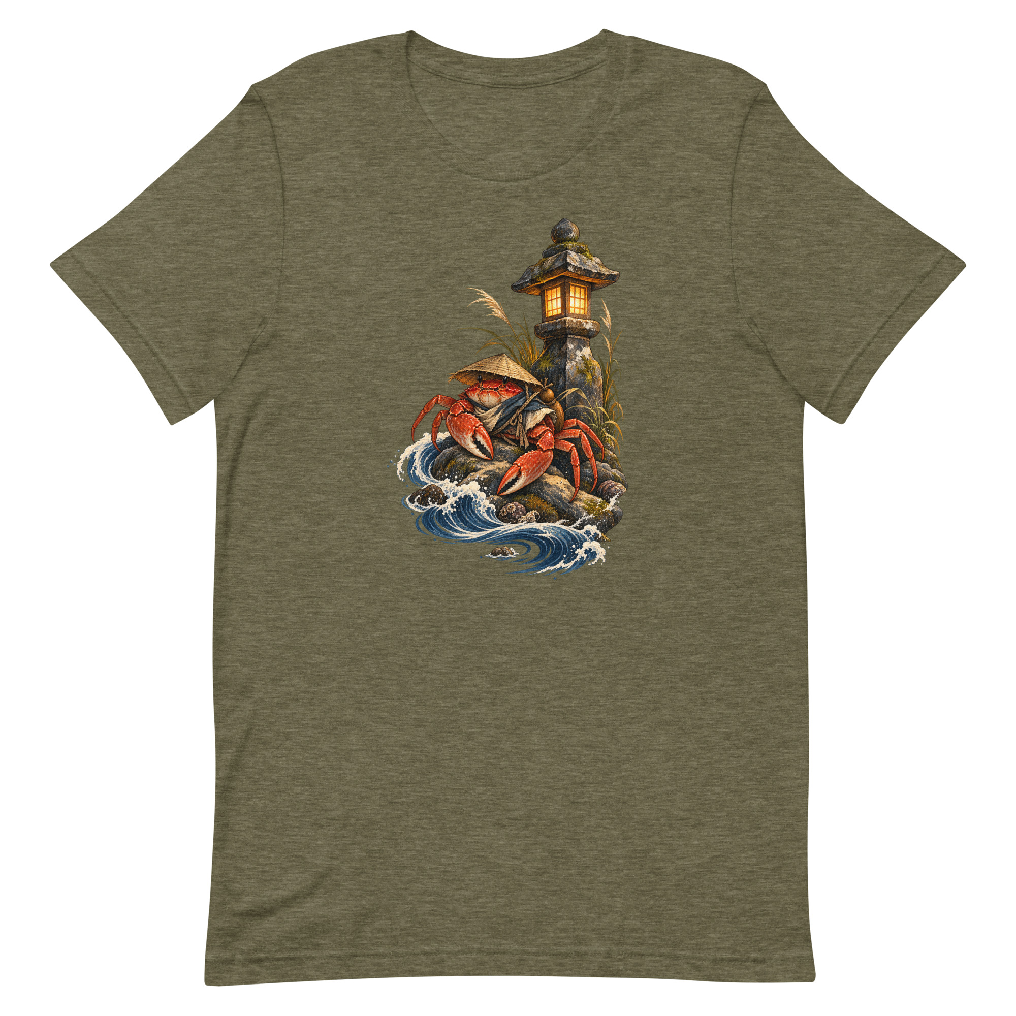 Crab Ronin Lantern Shore Japanese Art, Japanese Art Tee, Mythology Gift - Image 70