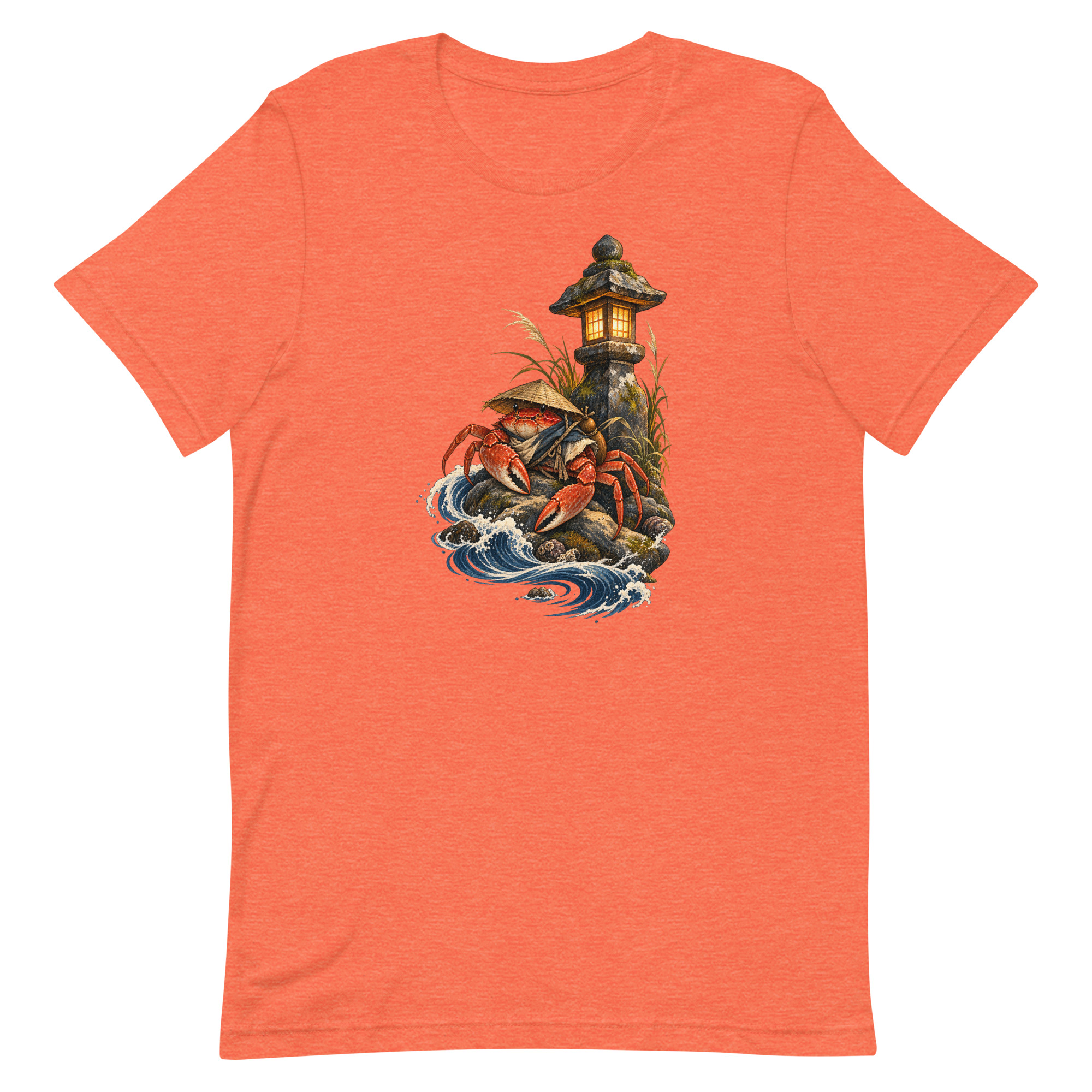 Crab Ronin Lantern Shore Japanese Art, Japanese Art Tee, Mythology Gift - Image 26