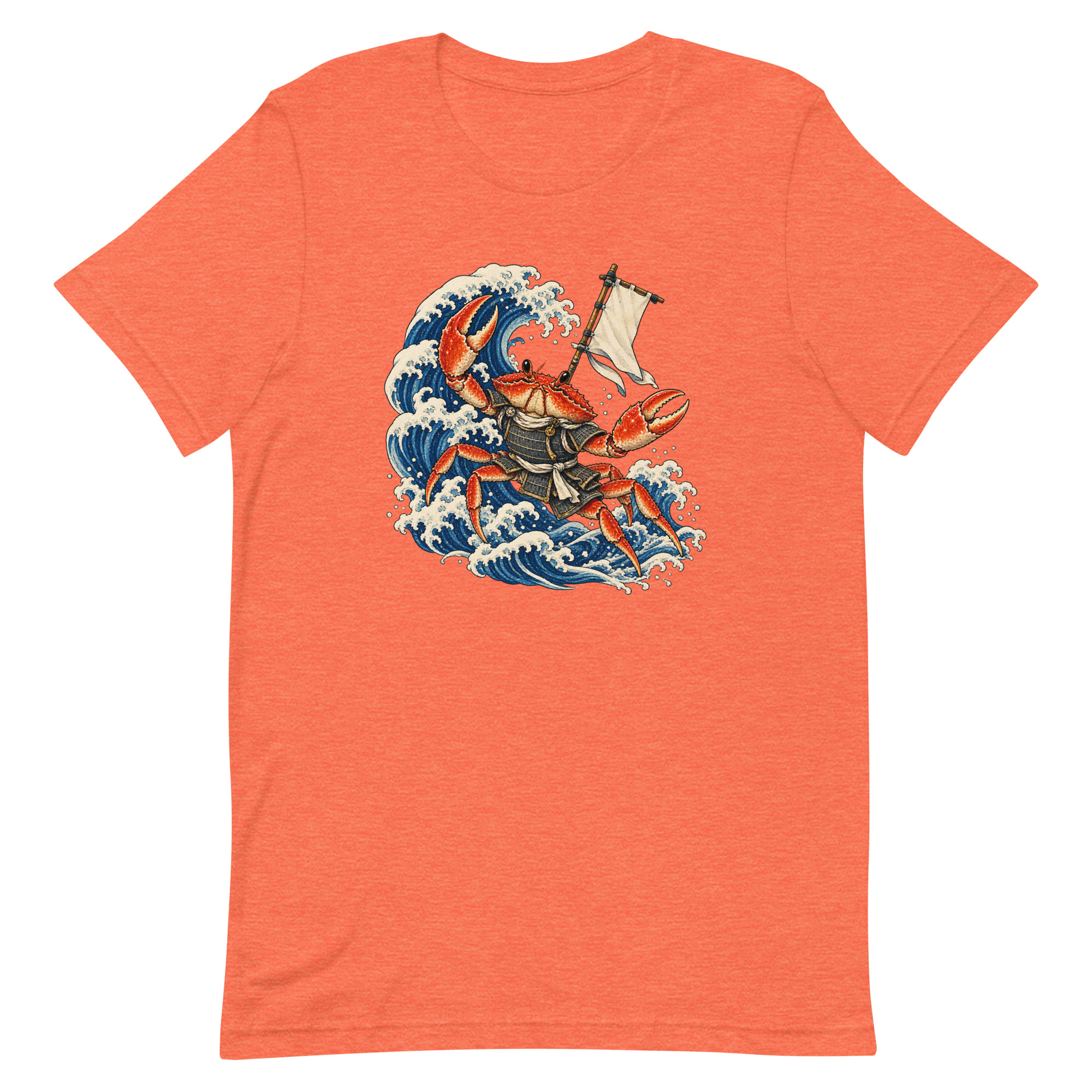 Samurai Crab Great Wave Japanese Warrior Art, Japanese Art Tee, Mythology Gift - Image 28