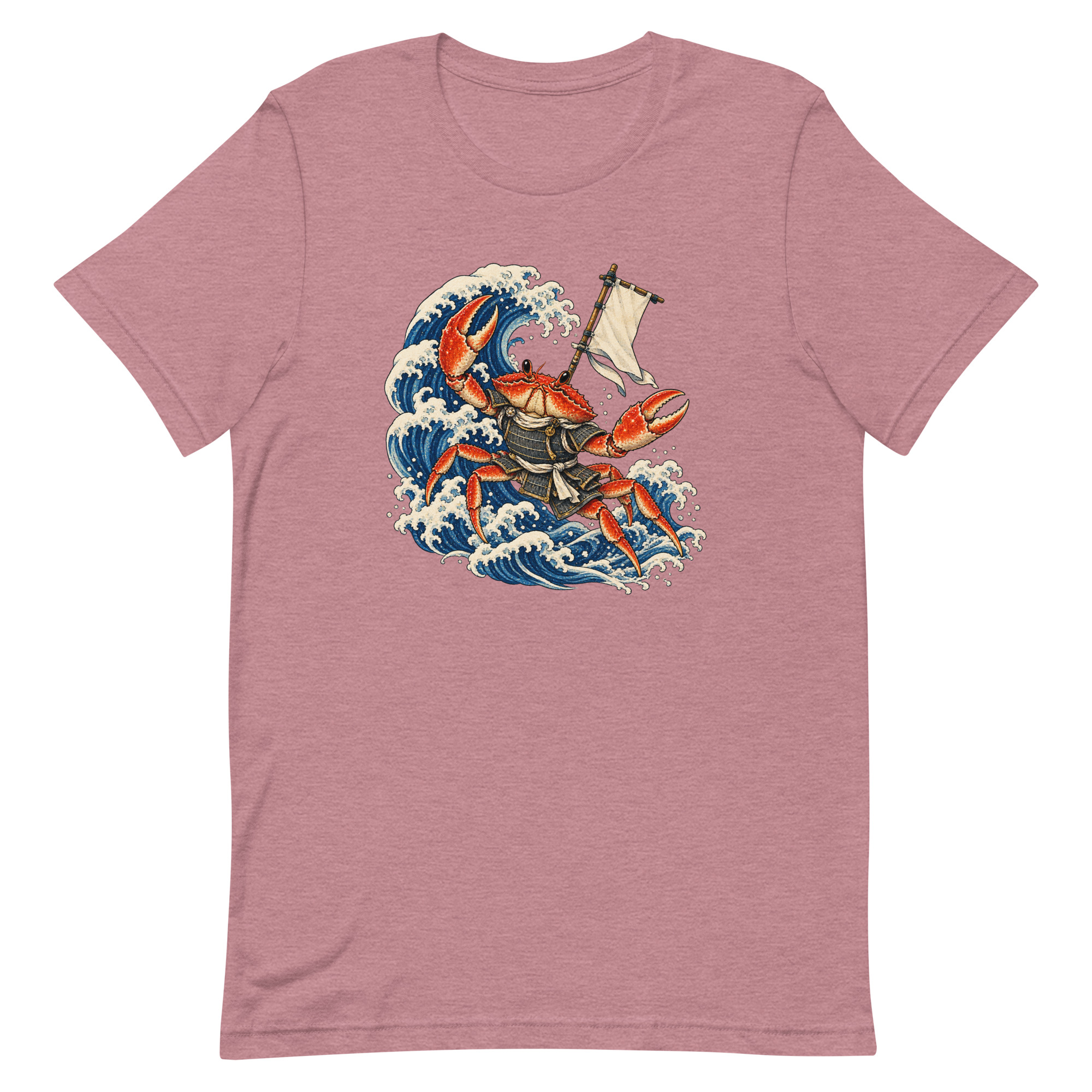 Samurai Crab Great Wave Japanese Warrior Art, Japanese Art Tee, Mythology Gift - Image 29