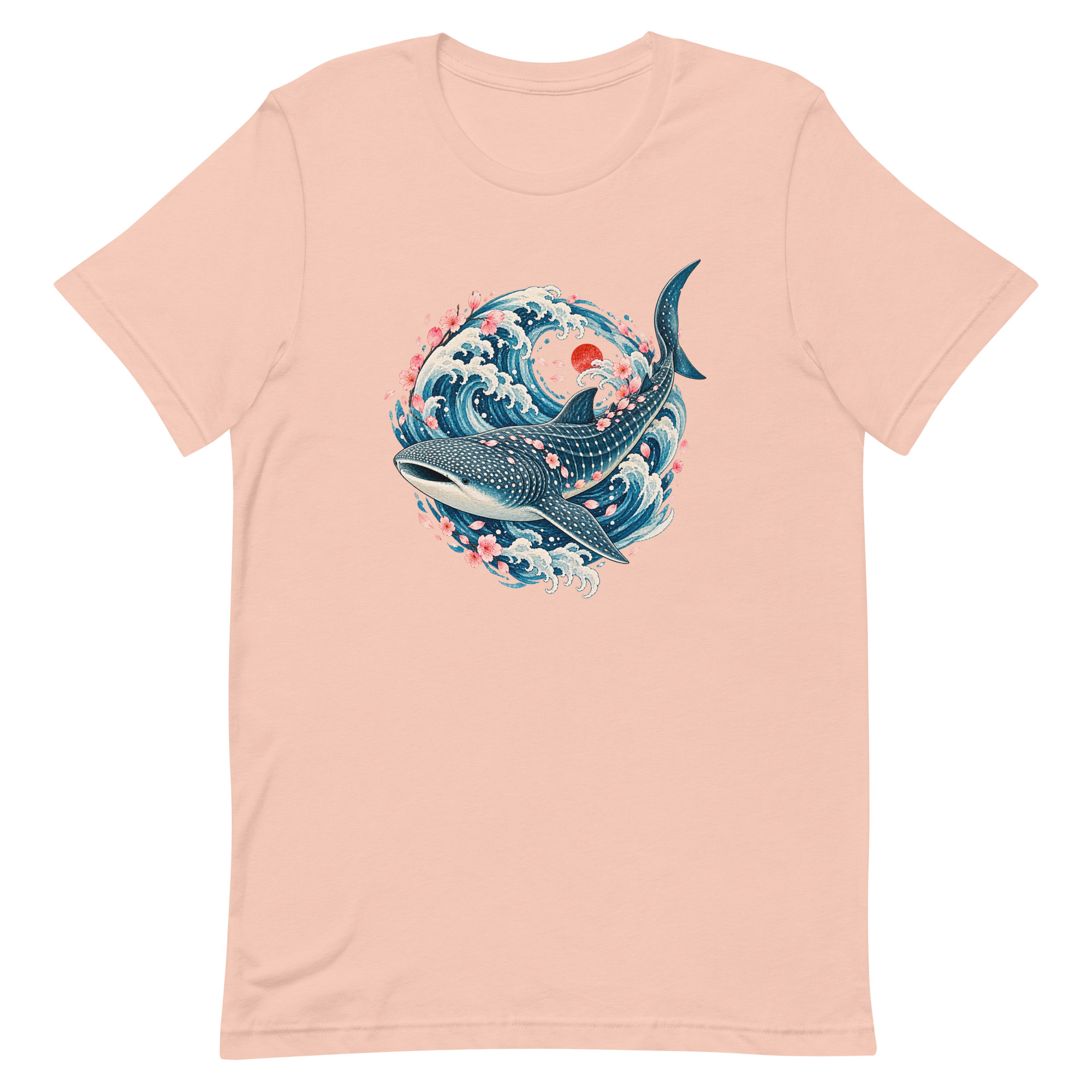 Whale Shark Sakura Current Japanese Art, Japanese Art Tee, Mythology Gift - Image 30