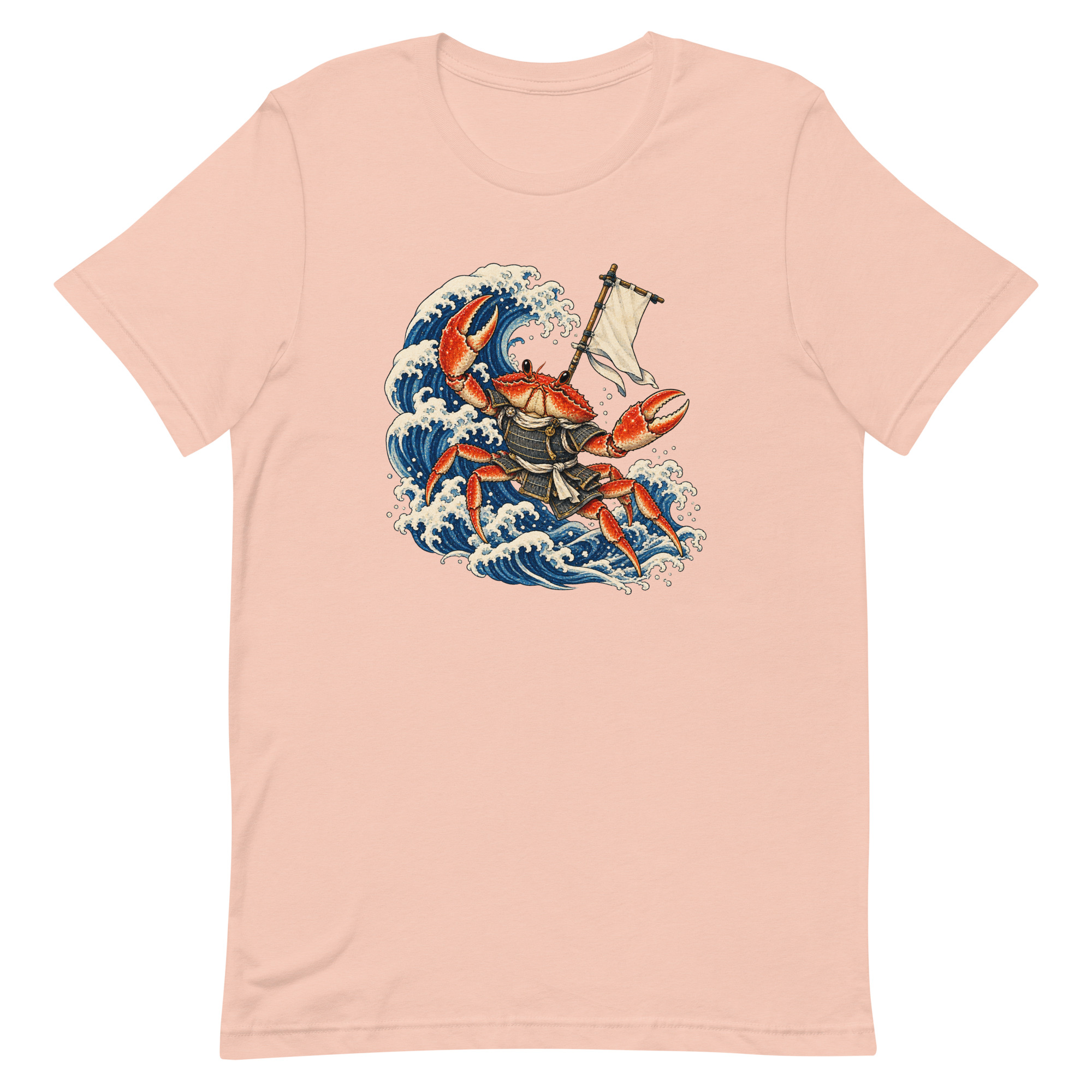 Samurai Crab Great Wave Japanese Warrior Art, Japanese Art Tee, Mythology Gift - Image 30