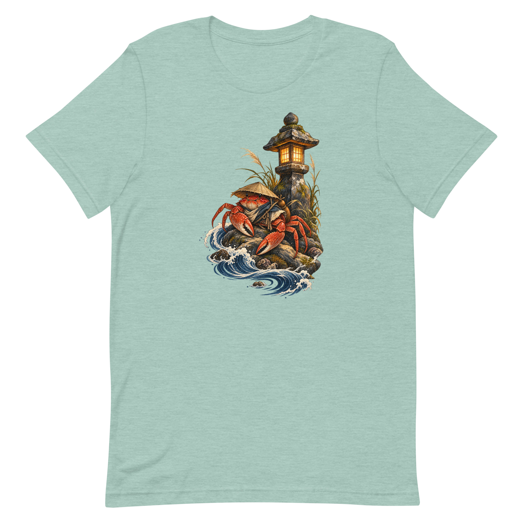 Crab Ronin Lantern Shore Japanese Art, Japanese Art Tee, Mythology Gift - Image 29