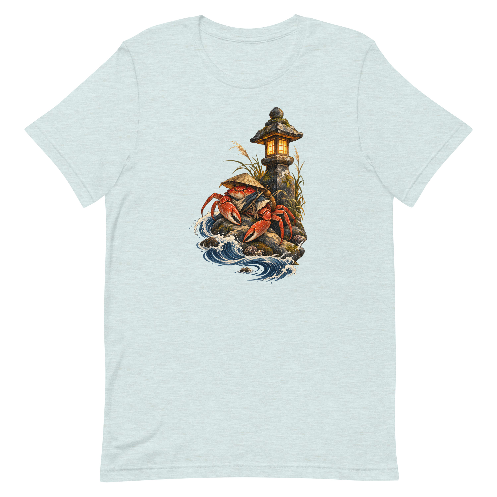 Crab Ronin Lantern Shore Japanese Art, Japanese Art Tee, Mythology Gift - Image 30