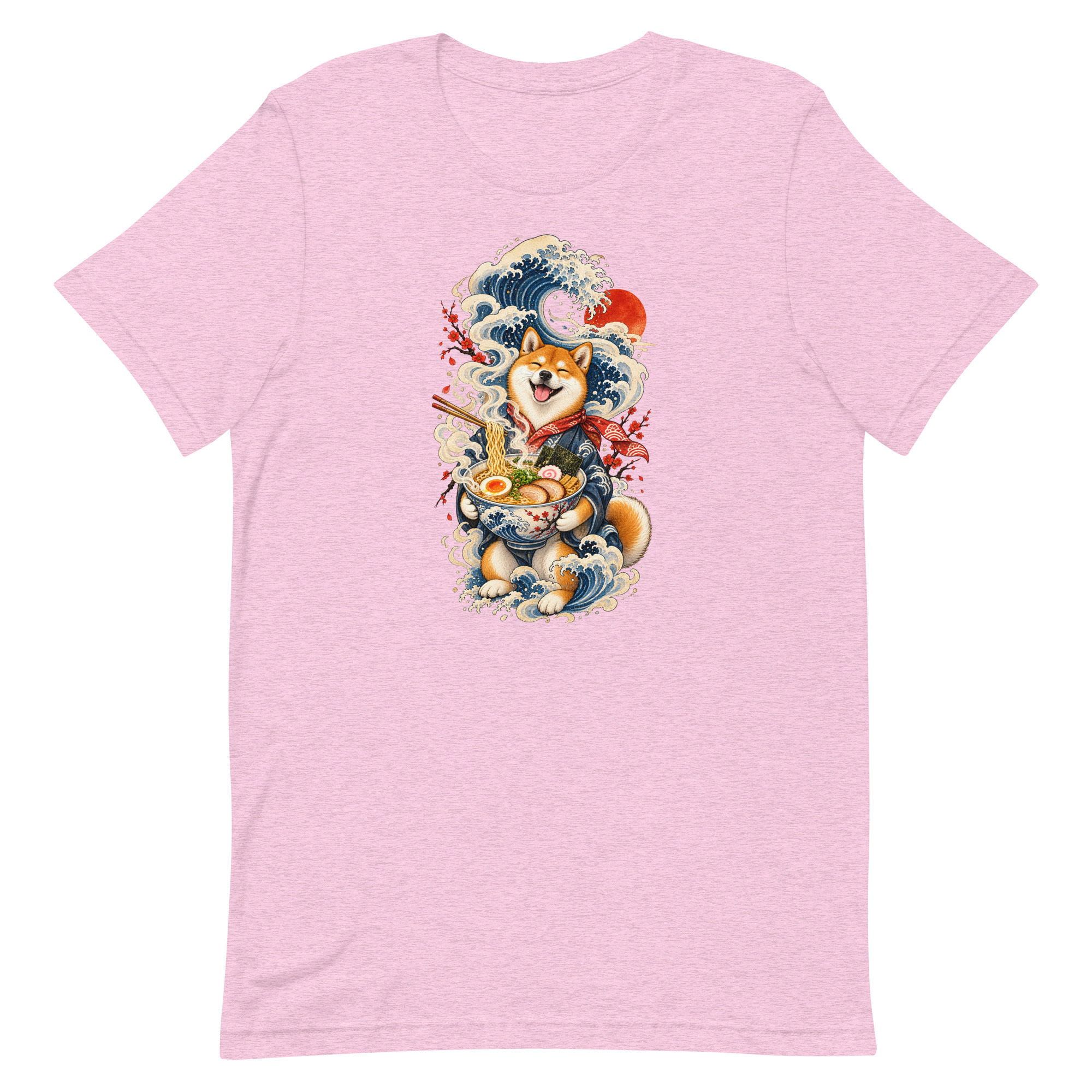 Shiba Inu Ramen Great Wave Japanese Food Art, Japanese Art Tee, Mythology Gift - Image 31