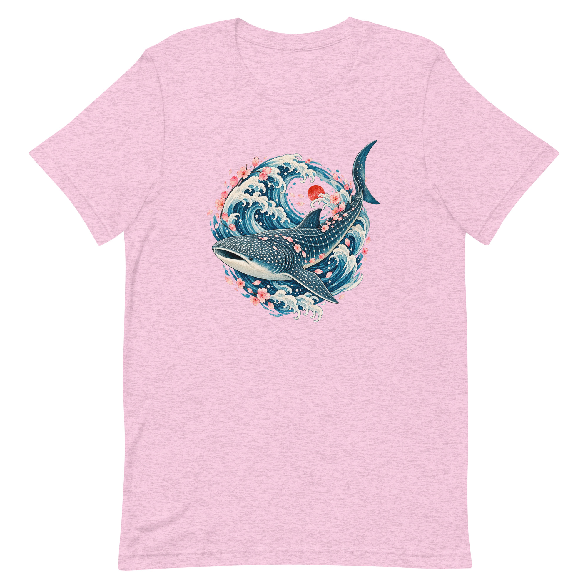 Whale Shark Sakura Current Japanese Art, Japanese Art Tee, Mythology Gift - Image 33