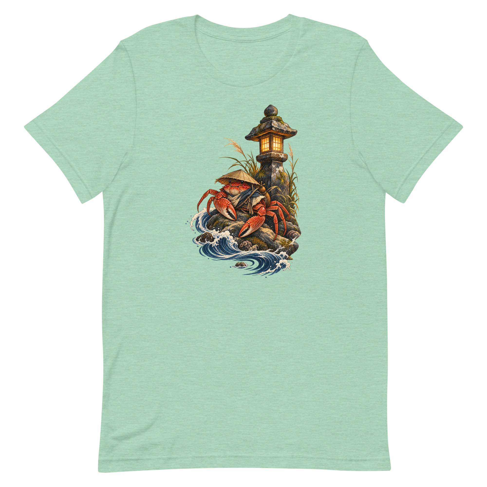 Crab Ronin Lantern Shore Japanese Art, Japanese Art Tee, Mythology Gift - Image 32